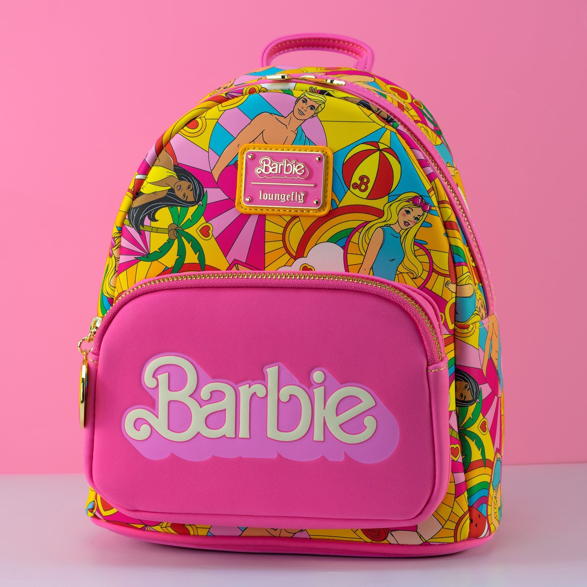 Loungefly x Barbie Fun in the Sun Mini Backpack - GeekCore