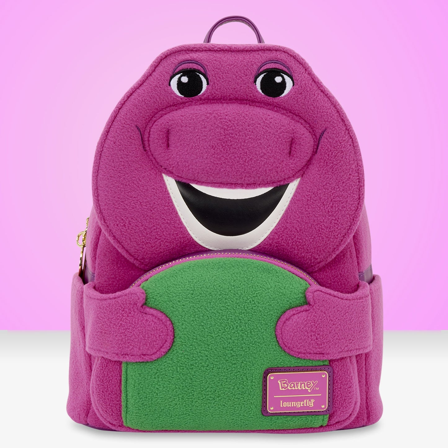 Loungefly x Barney Cosplay Mini Backpack - GeekCore