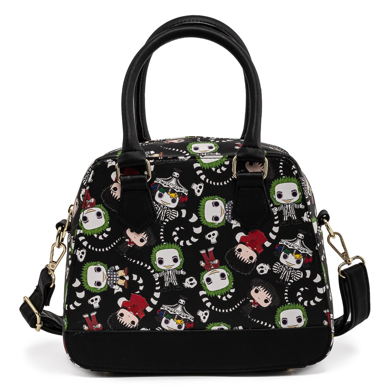Loungefly x Beetlejuice All Over Print Crossbody Bag - GeekCore