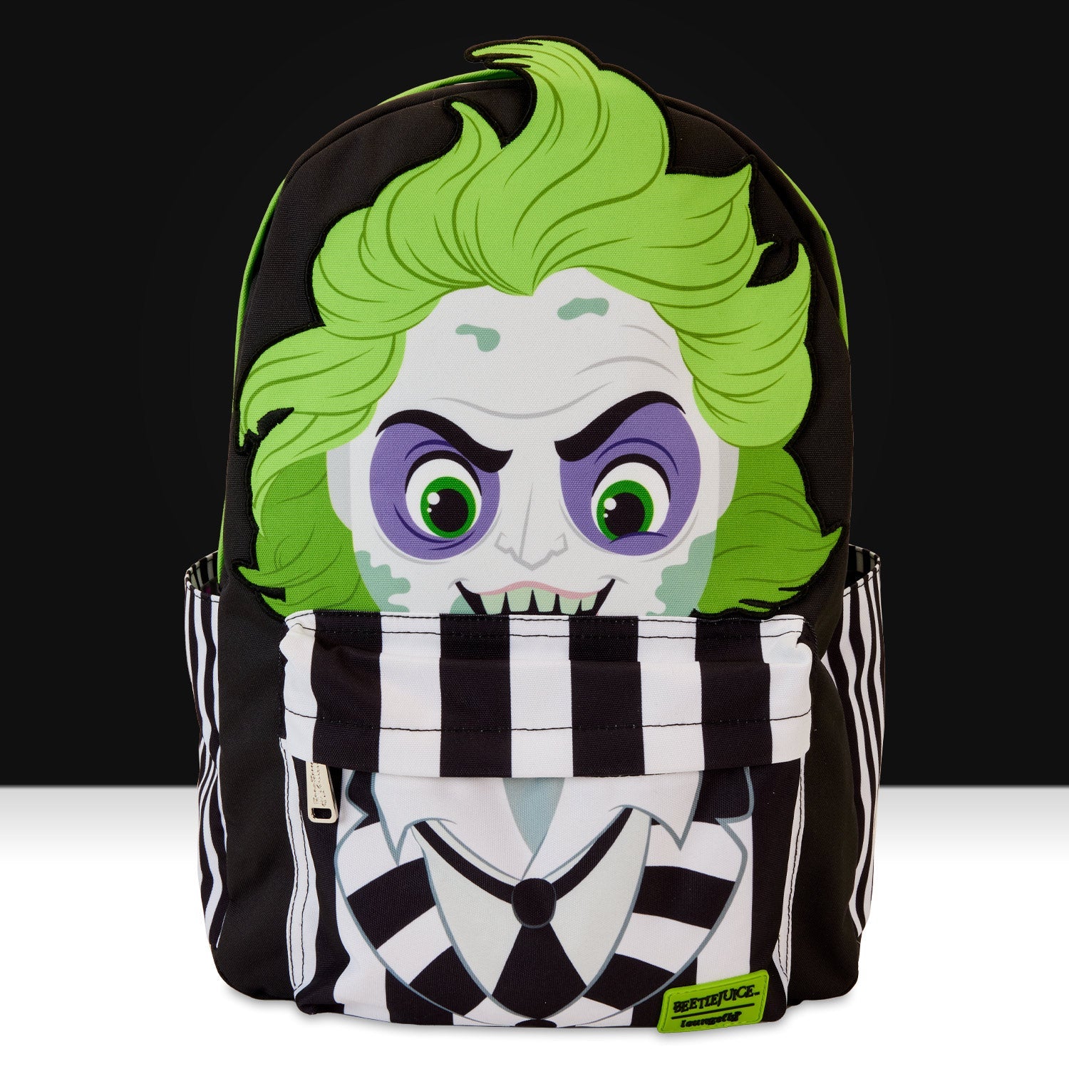 Loungefly x Beetlejuice Cosplay Full Size Nylon Backpack - GeekCore
