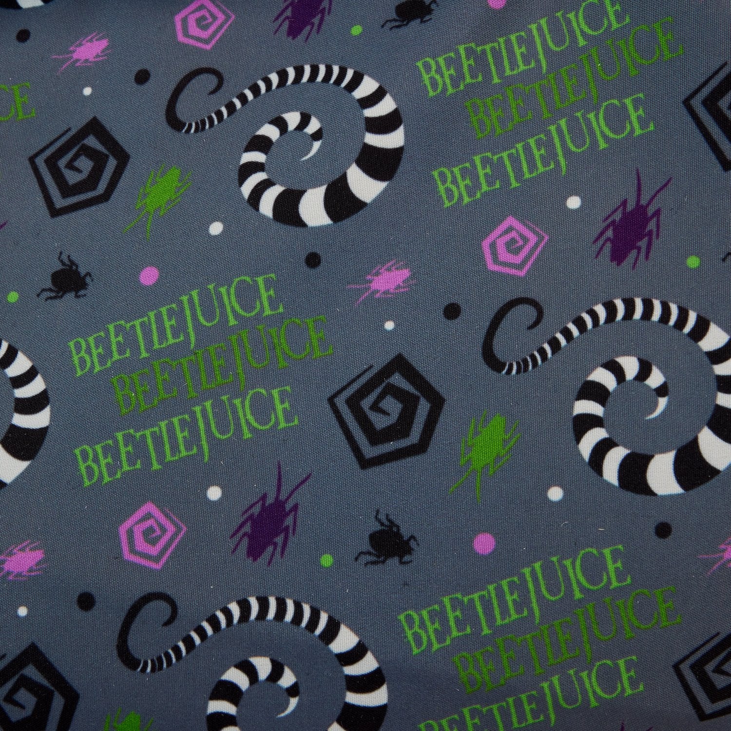 Loungefly x Beetlejuice Cosplay Full Size Nylon Backpack - GeekCore