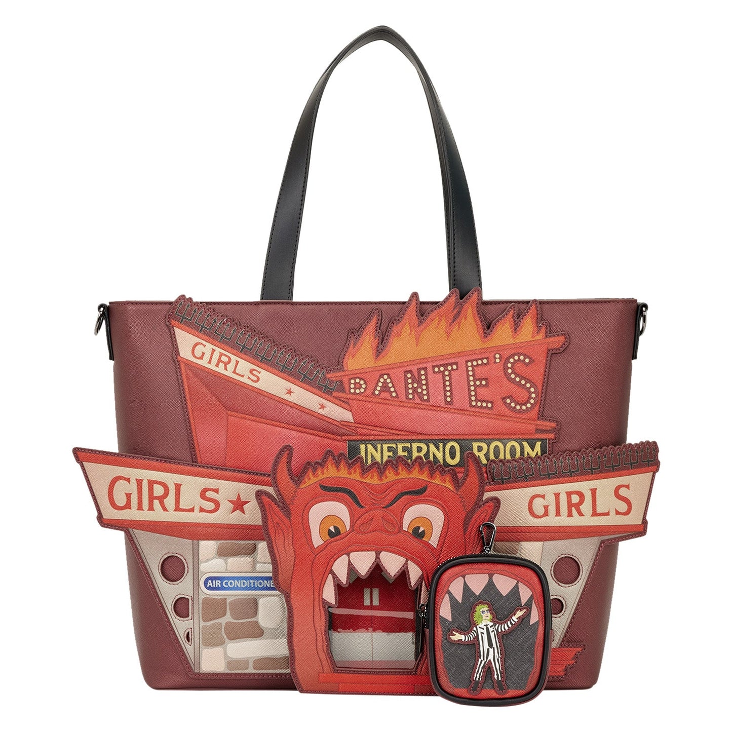 Loungefly x Beetlejuice Dante's Inferno Room Tote Bag - GeekCore