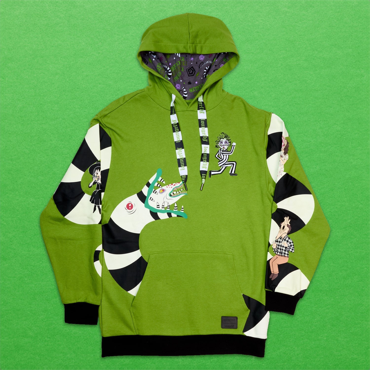 Loungefly x Beetlejuice Unisex Hoodie - GeekCore