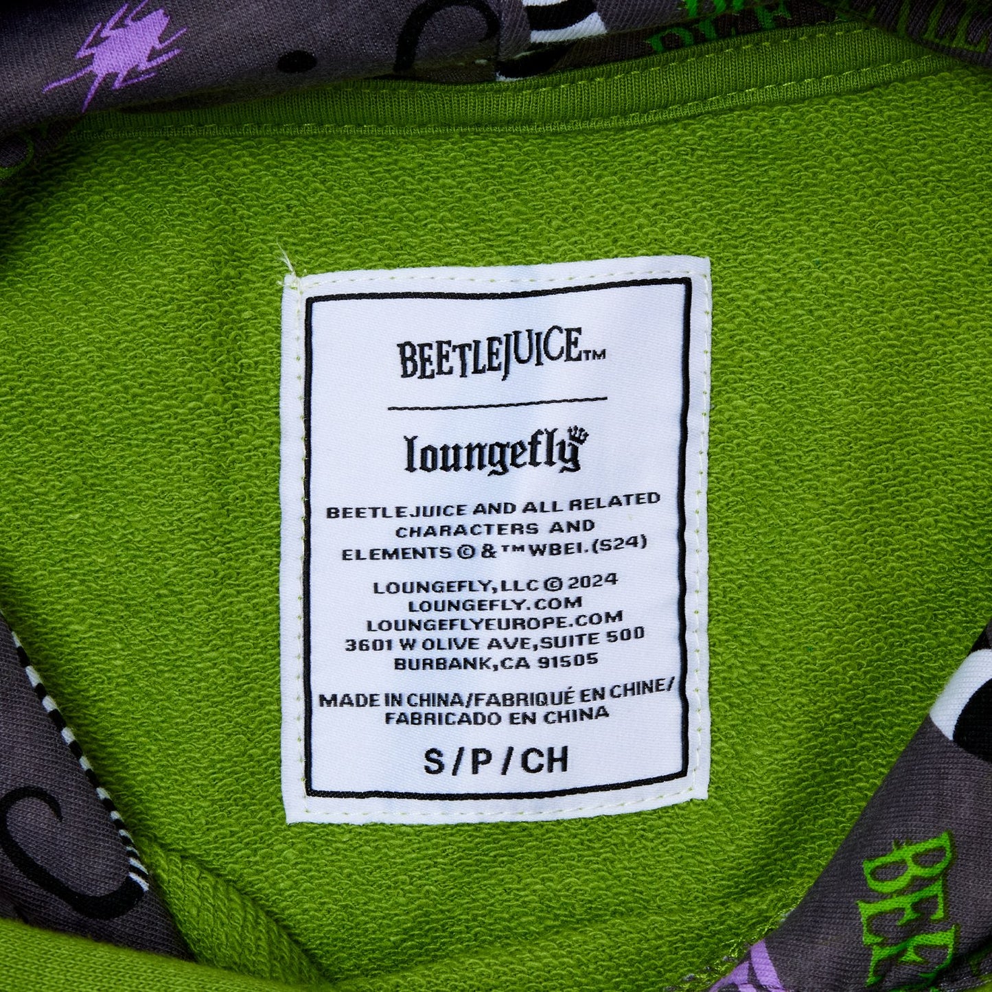 Loungefly x Beetlejuice Unisex Hoodie - GeekCore