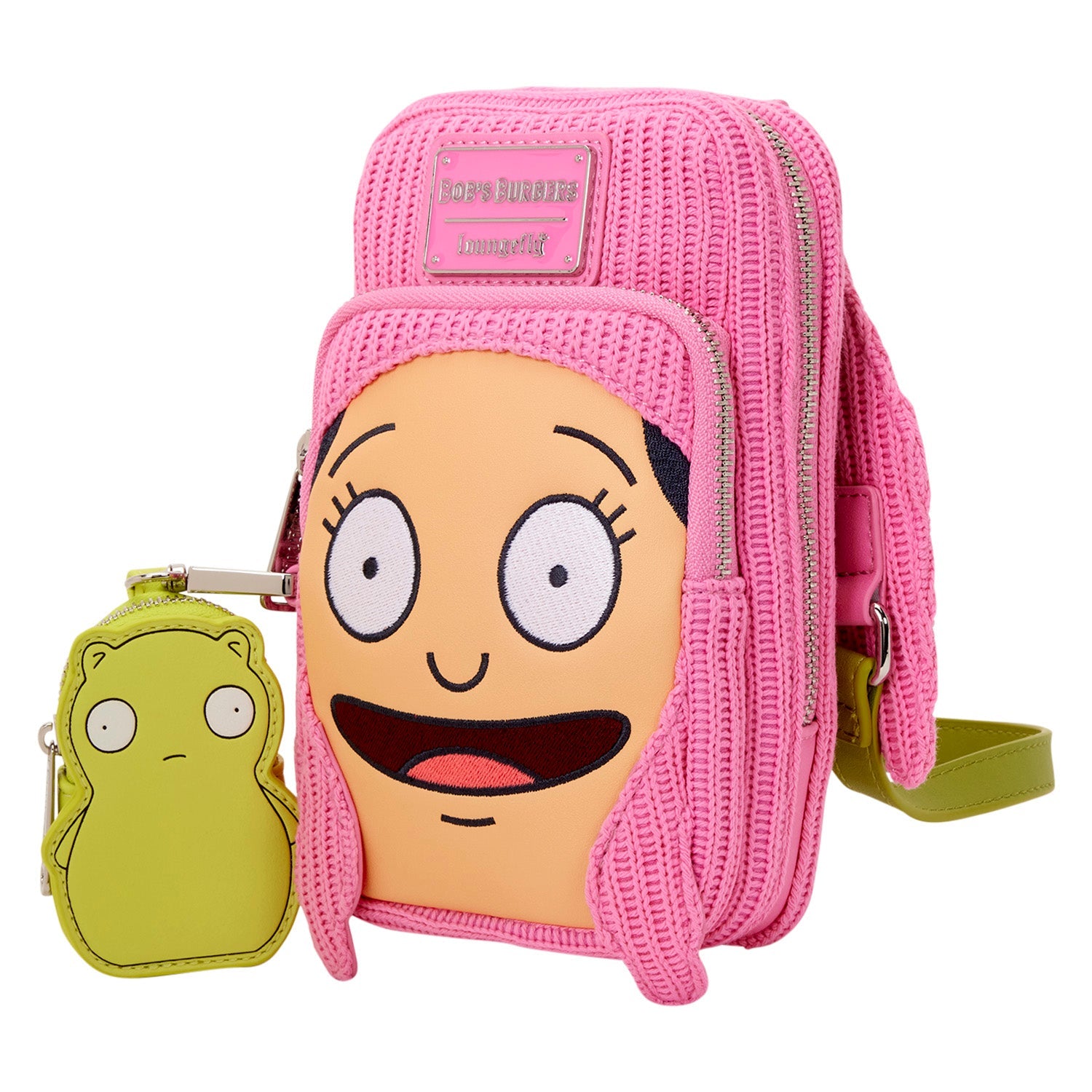 Loungefly x Bob's Burgers Louise Cosplay Crossbody Bag With Coin Bag - GeekCore