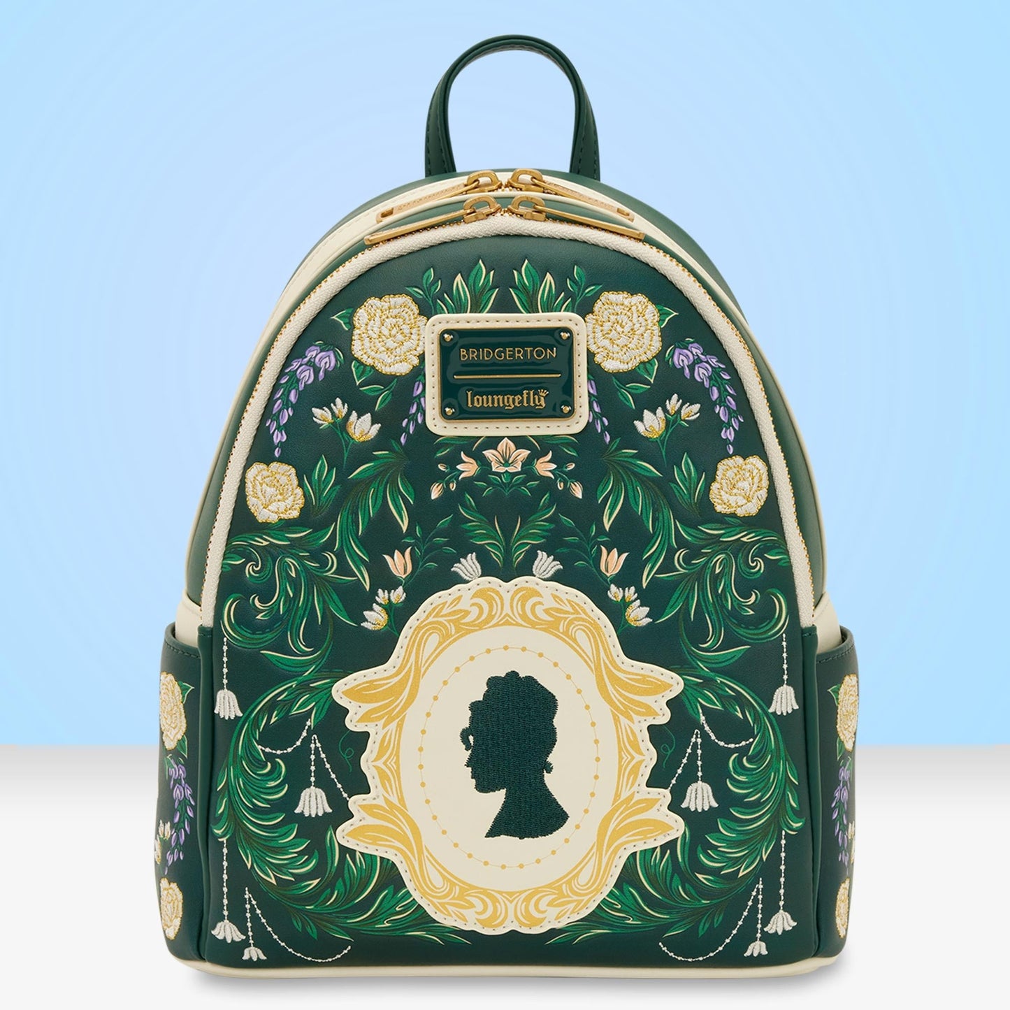 Loungefly x Bridgerton Silhouette Floral Mini Backpack - GeekCore
