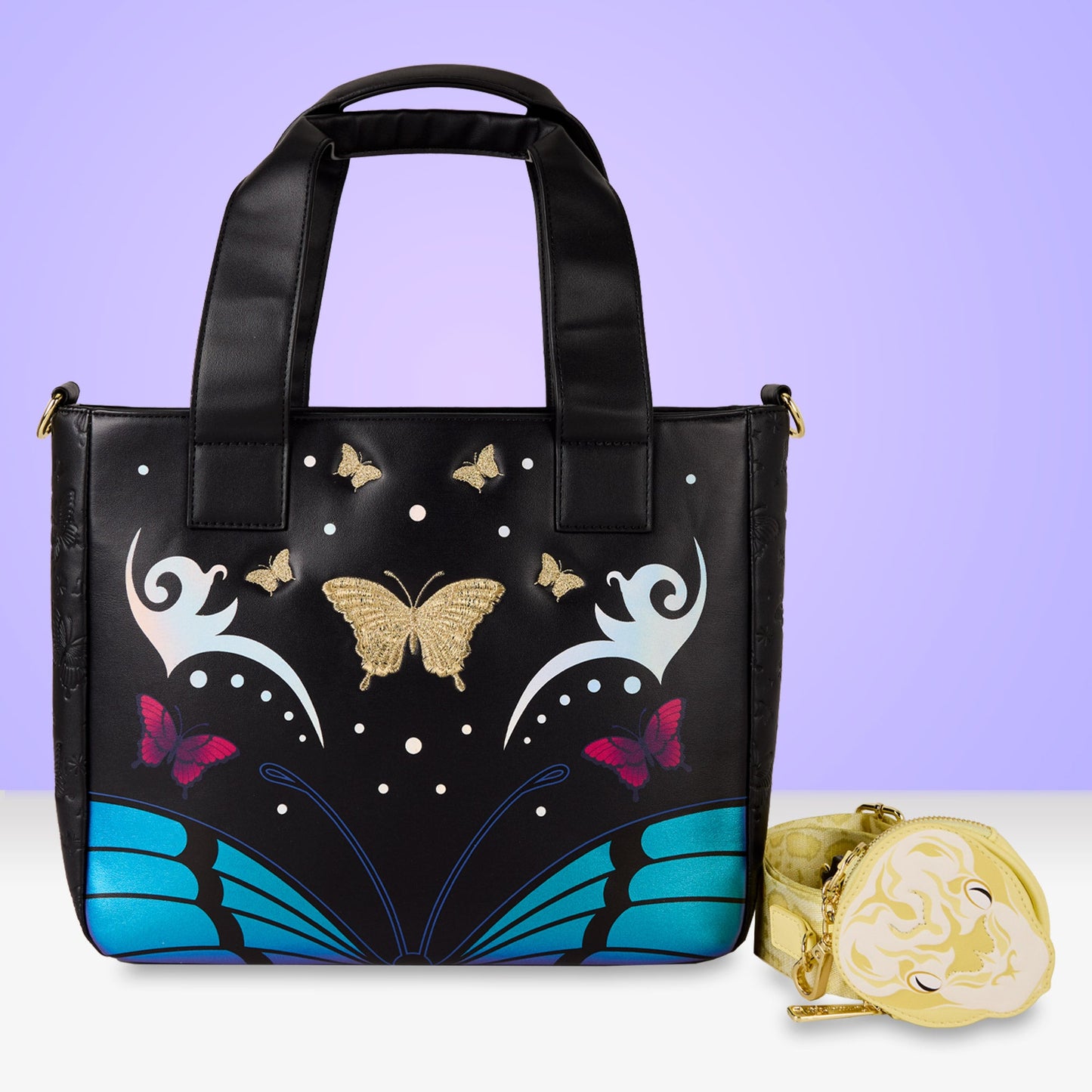 Loungefly x Britney Spears Butterfly Tote Bag with Coin Bag - GeekCore