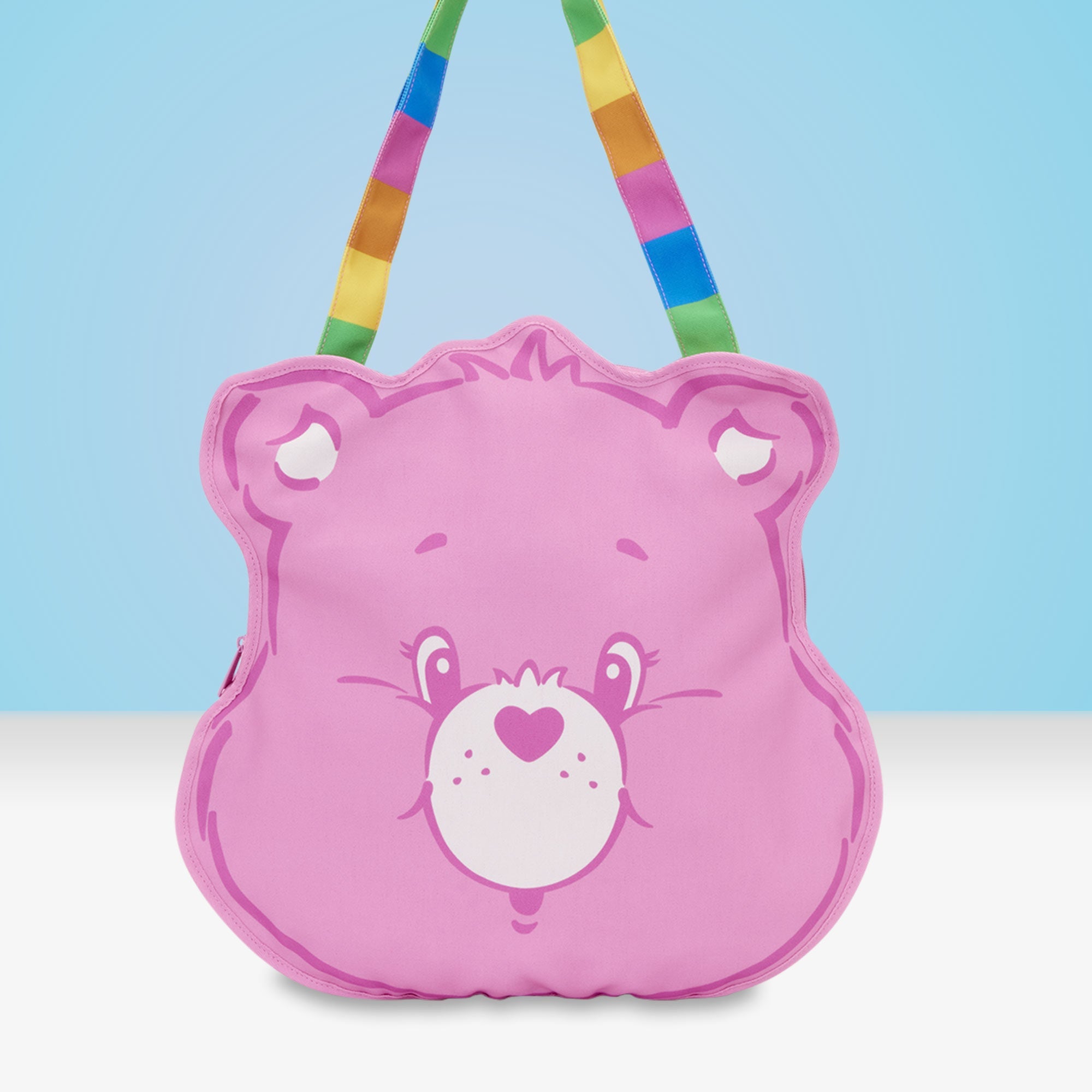 Loungefly x Care Bears Cheer Bear Large Canvas Tote Bag - GeekCore