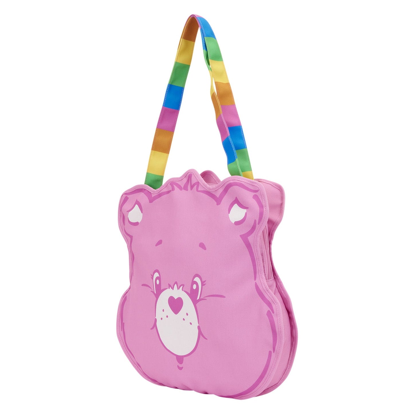 Loungefly x Care Bears Cheer Bear Large Canvas Tote Bag - GeekCore