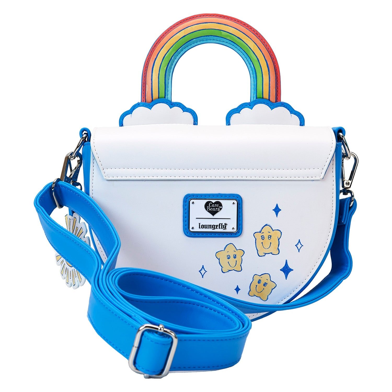 Loungefly x Care Bears Rainbow Handle Crossbody Bag - GeekCore
