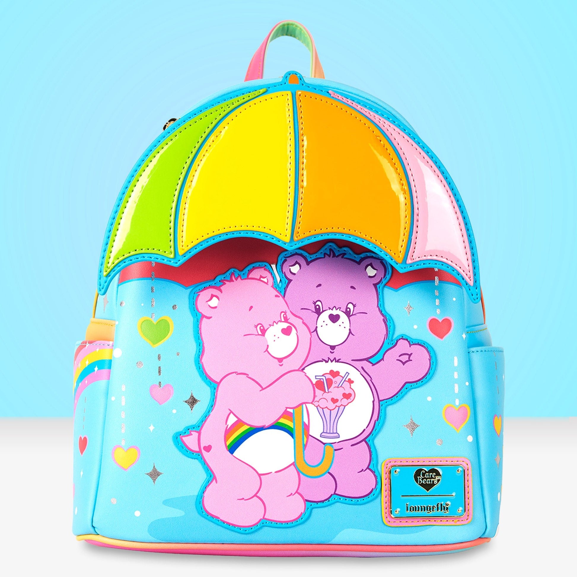 Loungefly x Care Bears Rainbow Mini Backpack - GeekCore