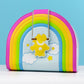 Loungefly x Care Bears Rainbow Swing Crossbody Bag - GeekCore