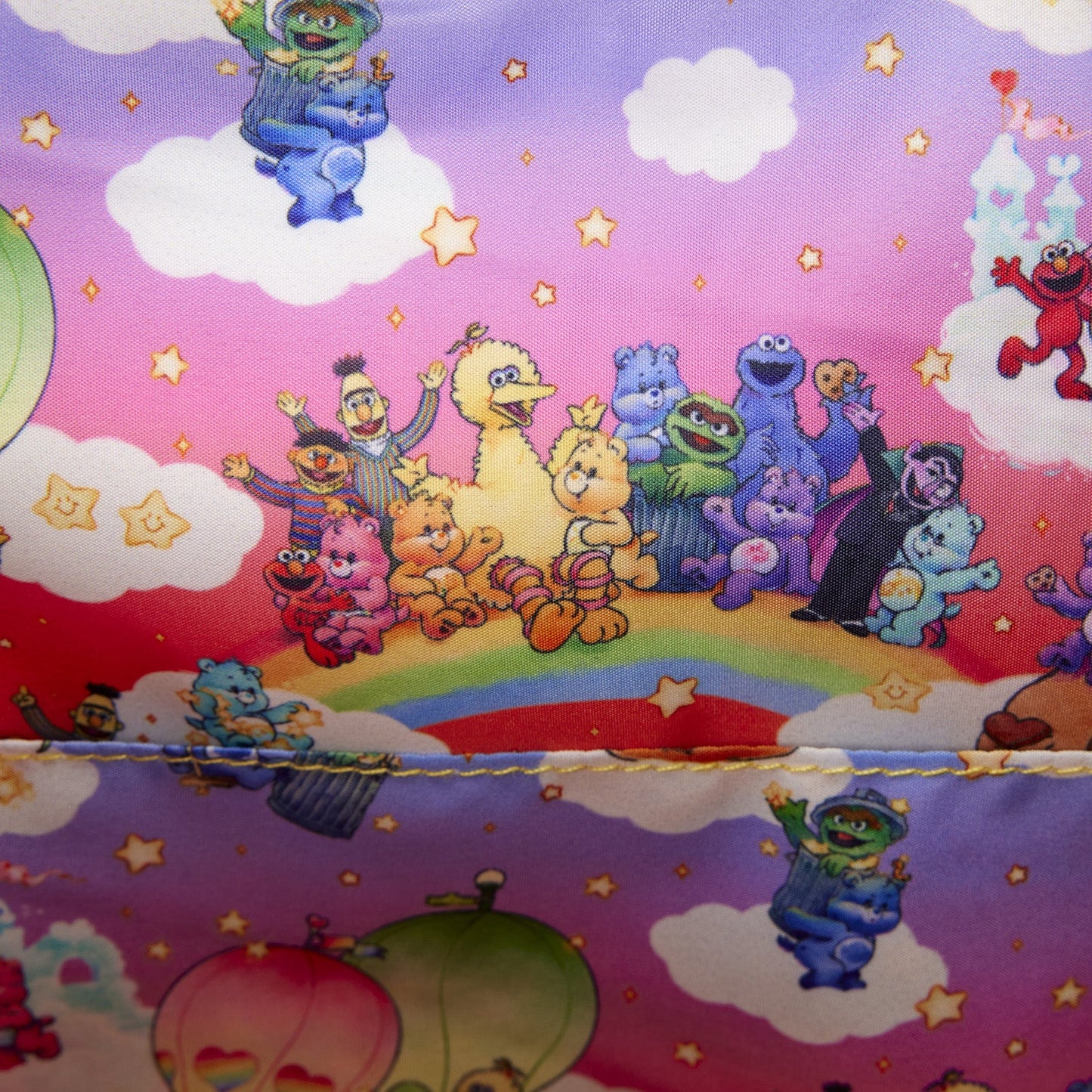 Loungefly x Care Bears x Sesame Street Denim Mini Backpack - GeekCore