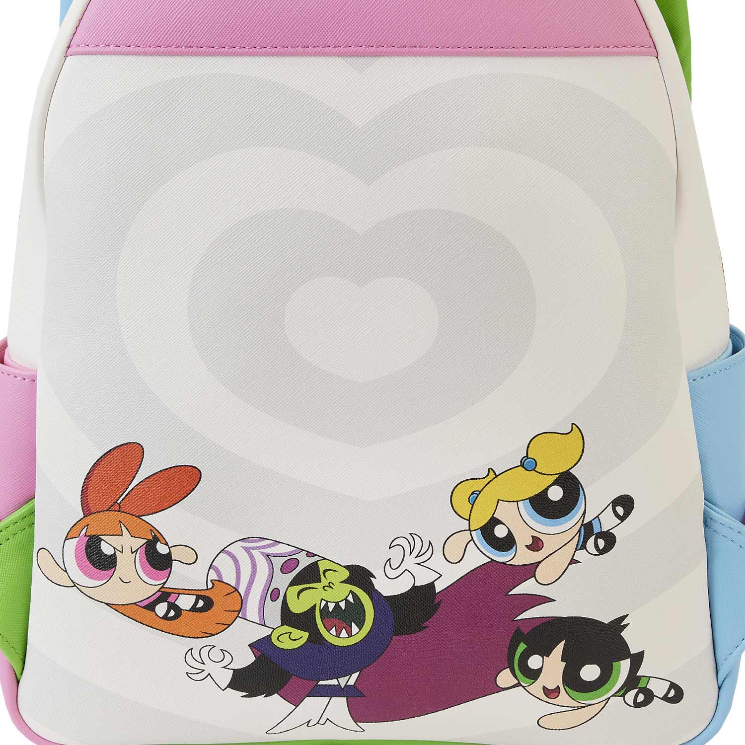 Loungefly x Cartoon Network Powerpuff Girls Triple Pocket Mini Backpack - GeekCore