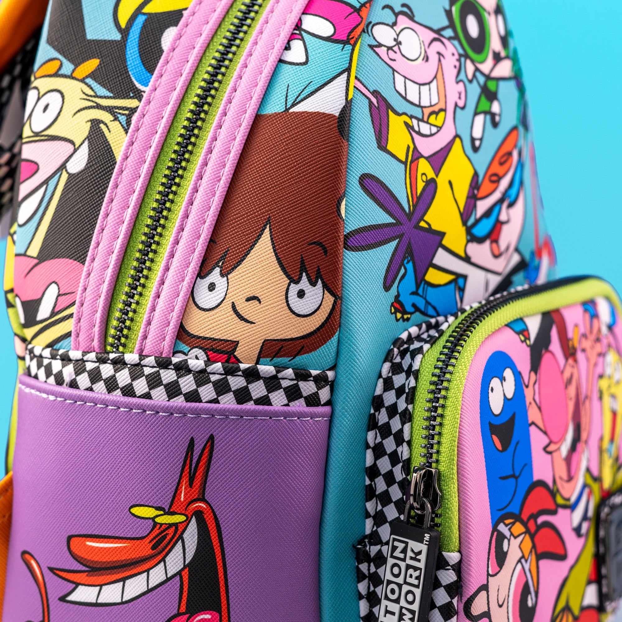 Loungefly x Cartoon Network Retro Collage Mini Backpack - GeekCore