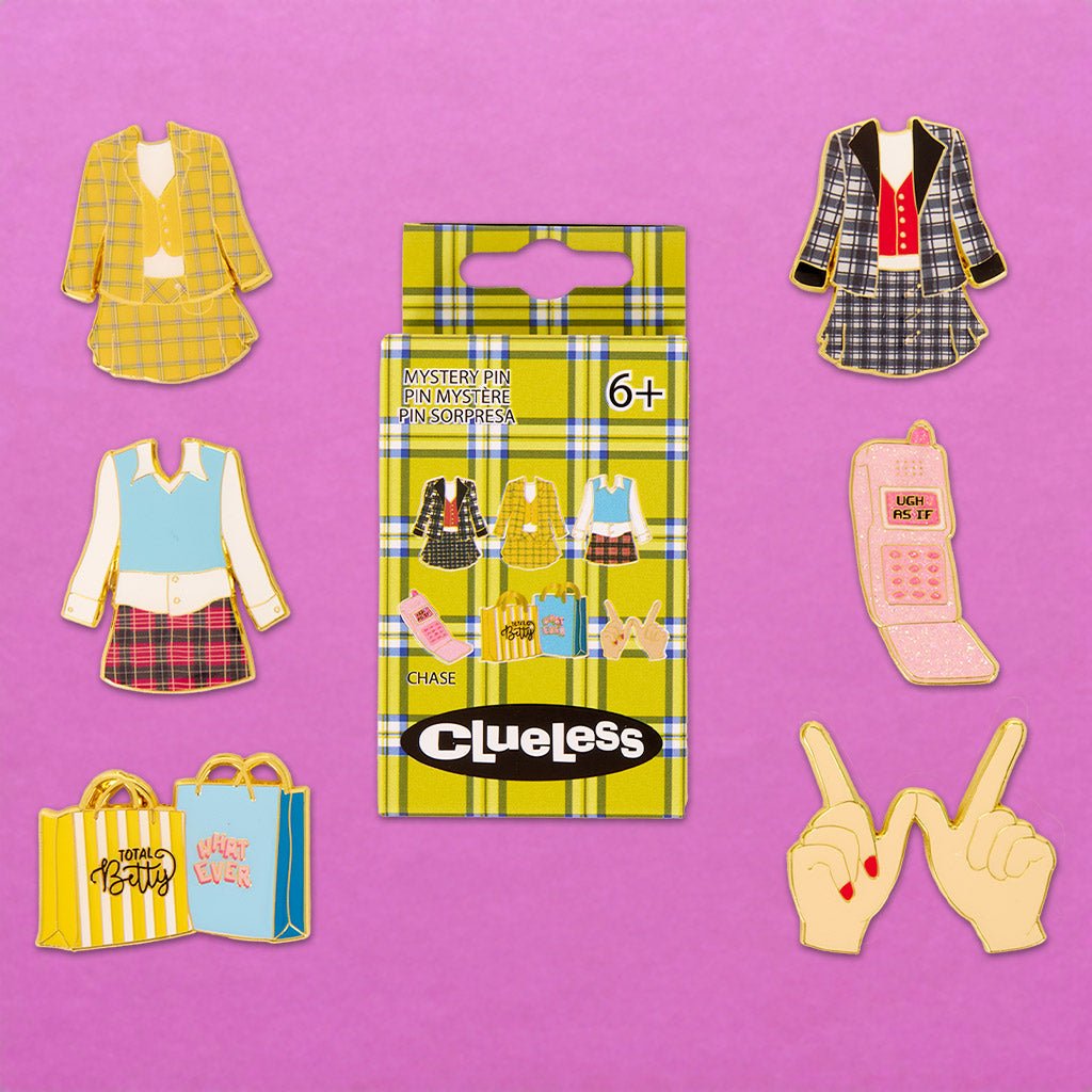 Loungefly x Clueless Anniversary Blind Box Mystery Pin - GeekCore