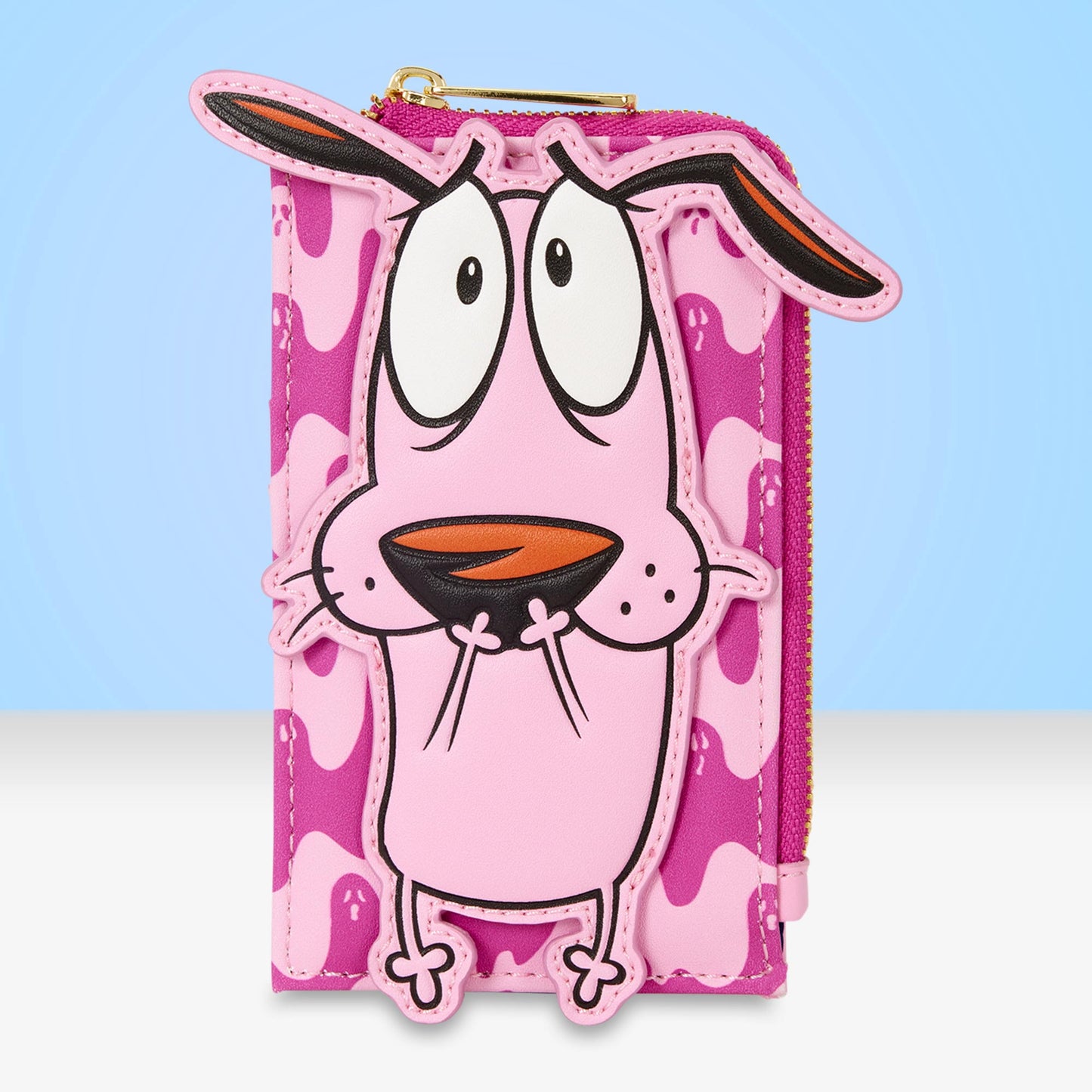 Loungefly x Courage the Cowardly Dog Card Holder - GeekCore