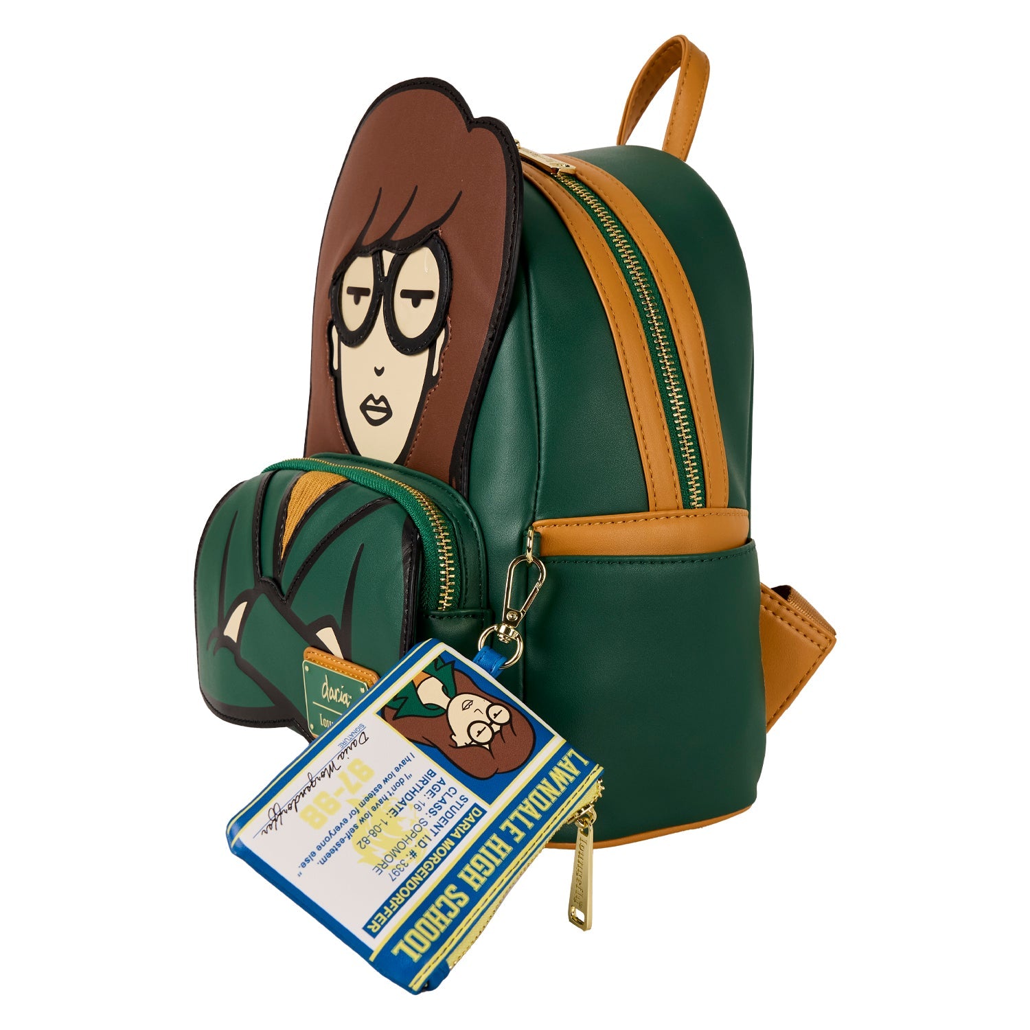 Loungefly x Daria Mini Backpack with Coin Bag - GeekCore