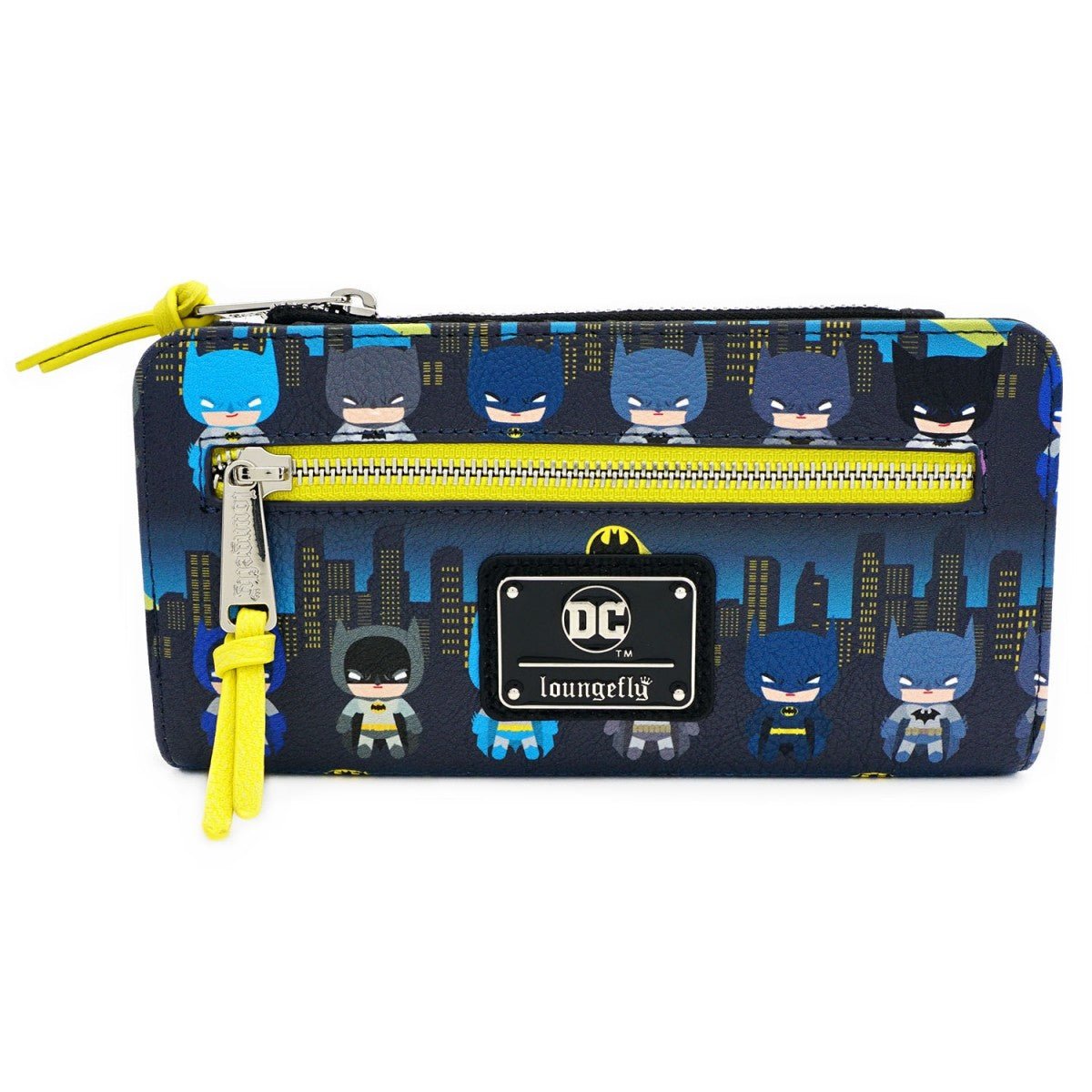 Loungefly X DC Comics Batman 80th Anniversary Chibi Wallet - GeekCore