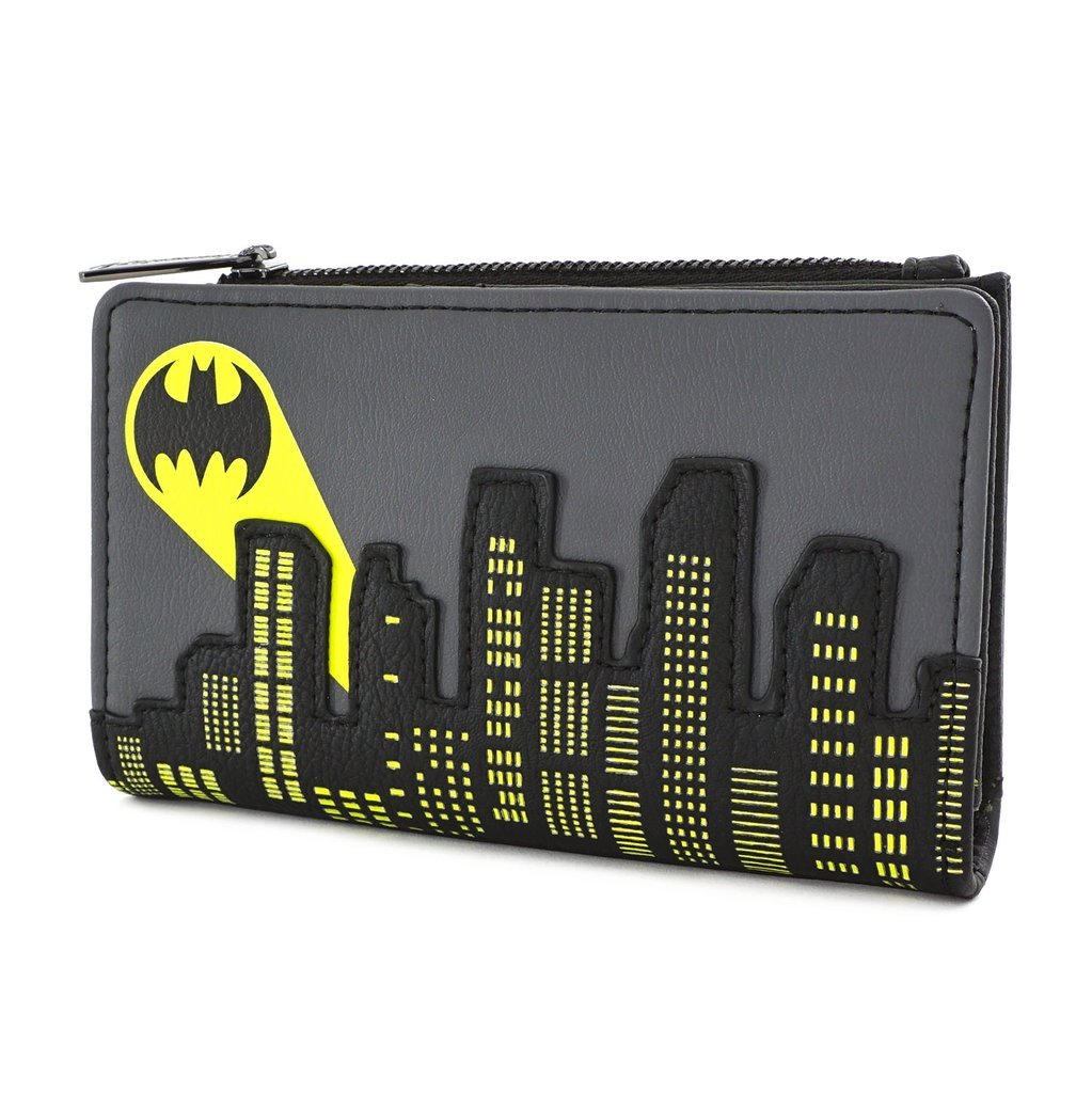 Loungefly x DC Comics Batman 80th Anniversary City Signal Flap Purse - GeekCore