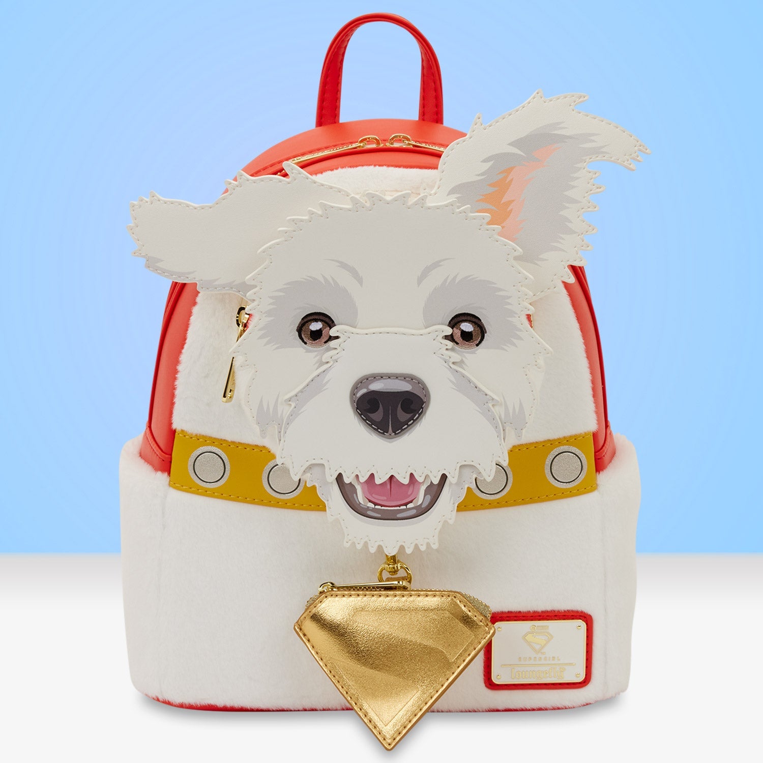 Loungefly x DC Comics Supergirl Krypto Mini Backpack - GeekCore