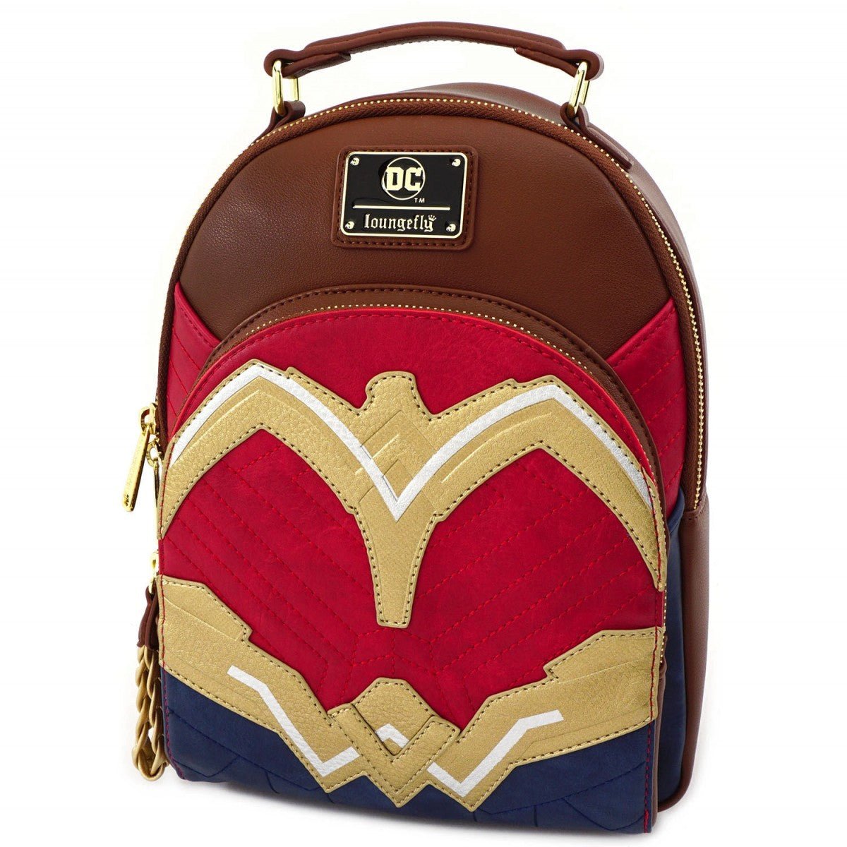 Loungefly X DC Comics Wonder Woman Cosplay Mini Backpack - GeekCore