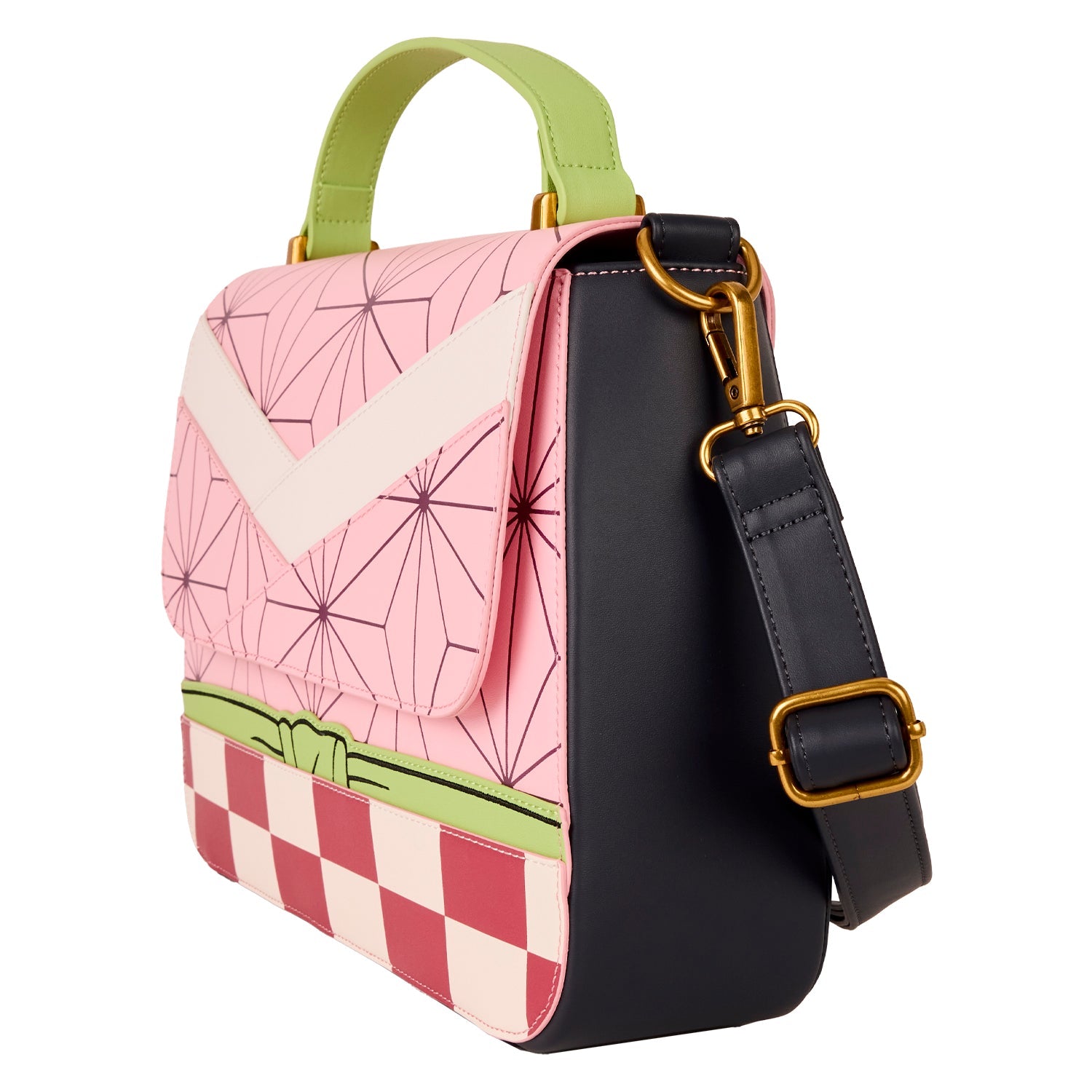 Loungefly x Demon Slayer Nezuko Kamado Cosplay Crossbody Bag - GeekCore
