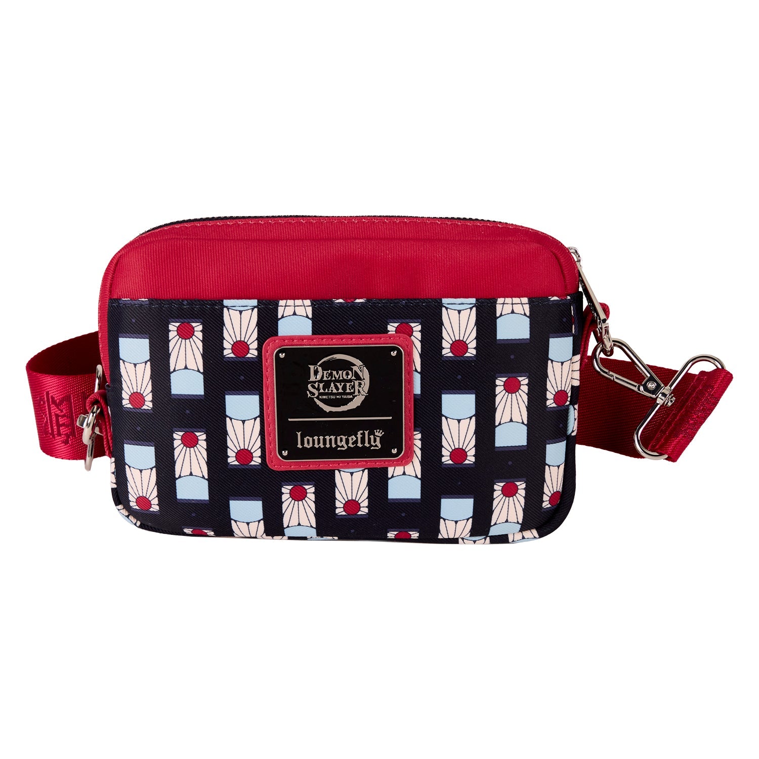 Loungefly x Demon Slayer Tanjiro AOP Sling Bag - GeekCore
