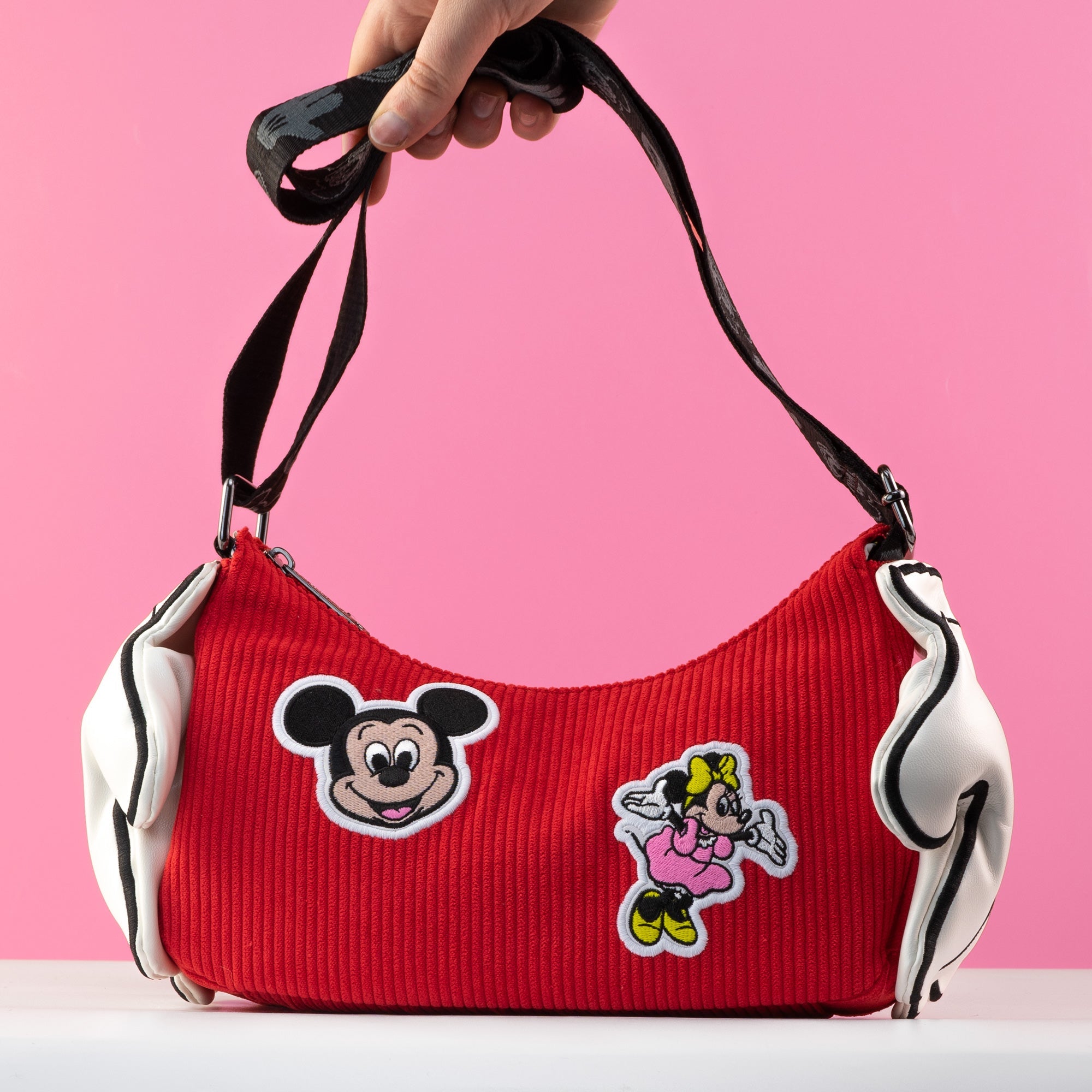 Loungefly x Disney 100 Mickey Hands Crossbody Bag - GeekCore