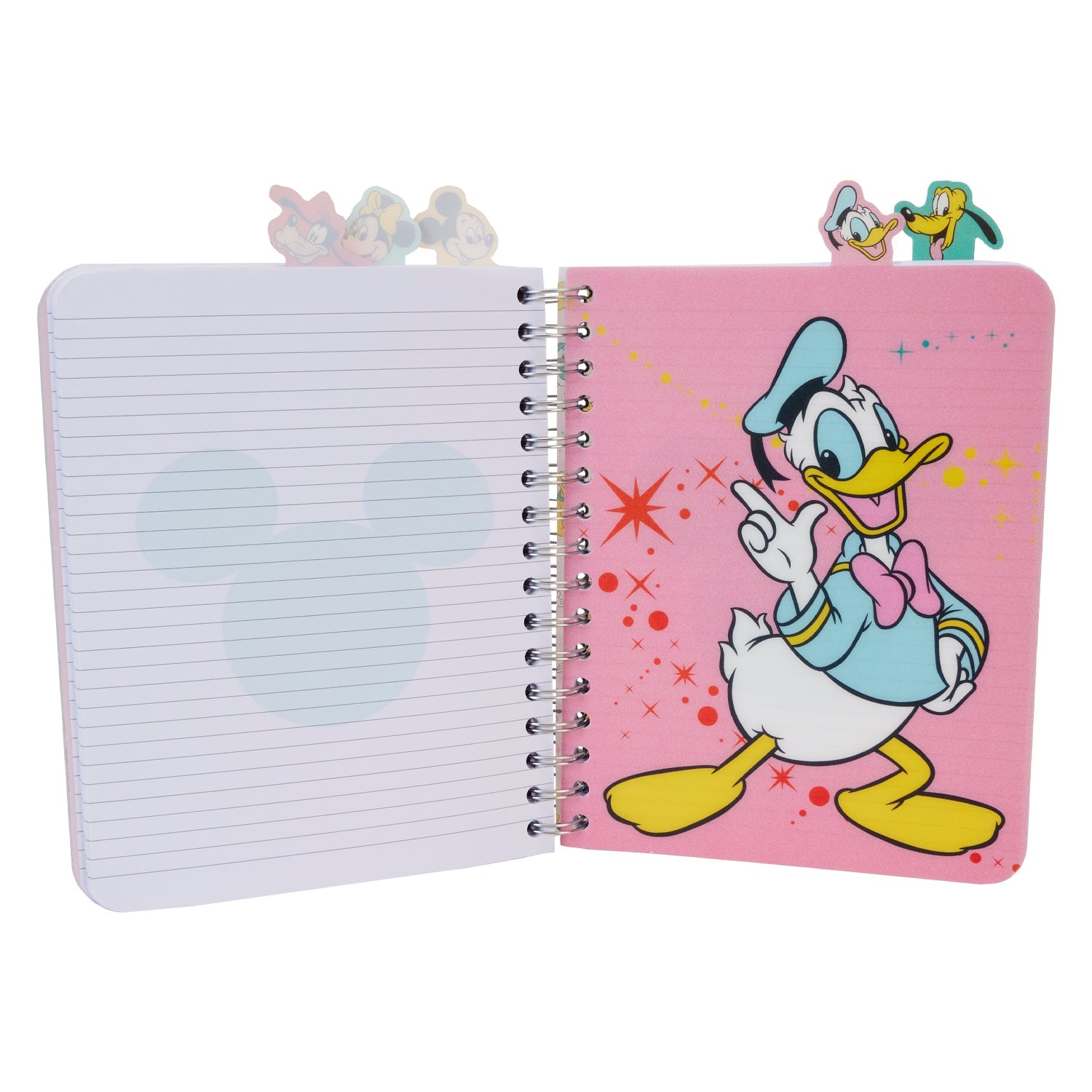 Loungefly x Disney 100th Anniversary Mickey and Friends Spiral Notebook Journal - GeekCore