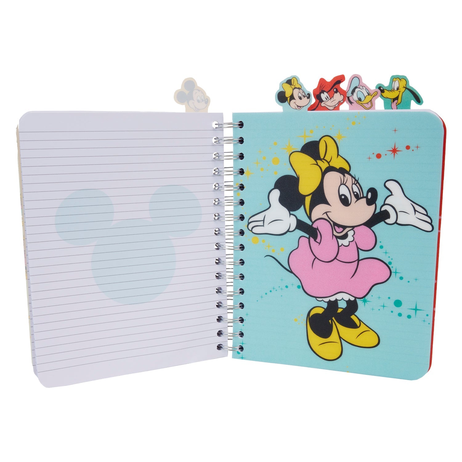 Loungefly x Disney 100th Anniversary Mickey and Friends Spiral Notebook Journal - GeekCore