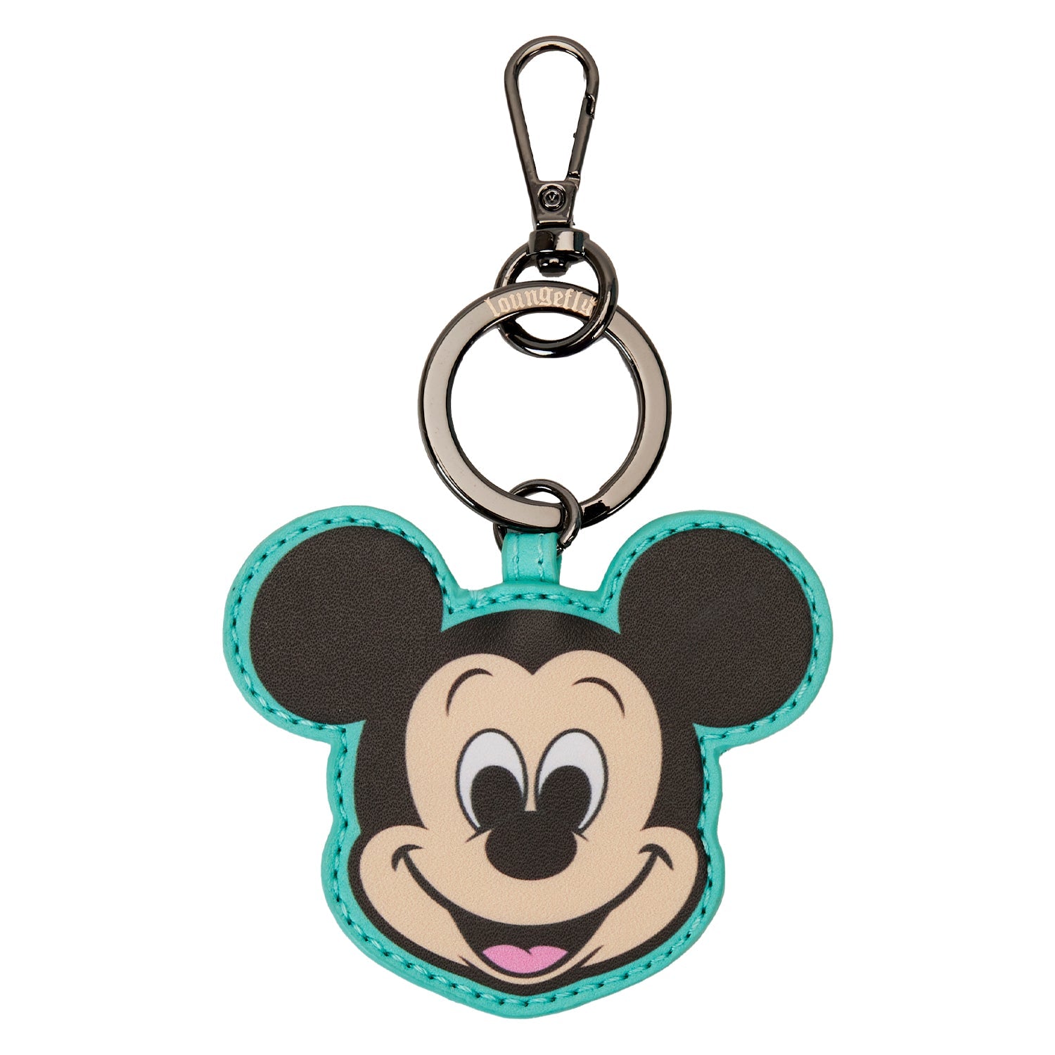 Loungefly x Disney 100th Anniversary Mickey Mouse Head Bag Charm - GeekCore