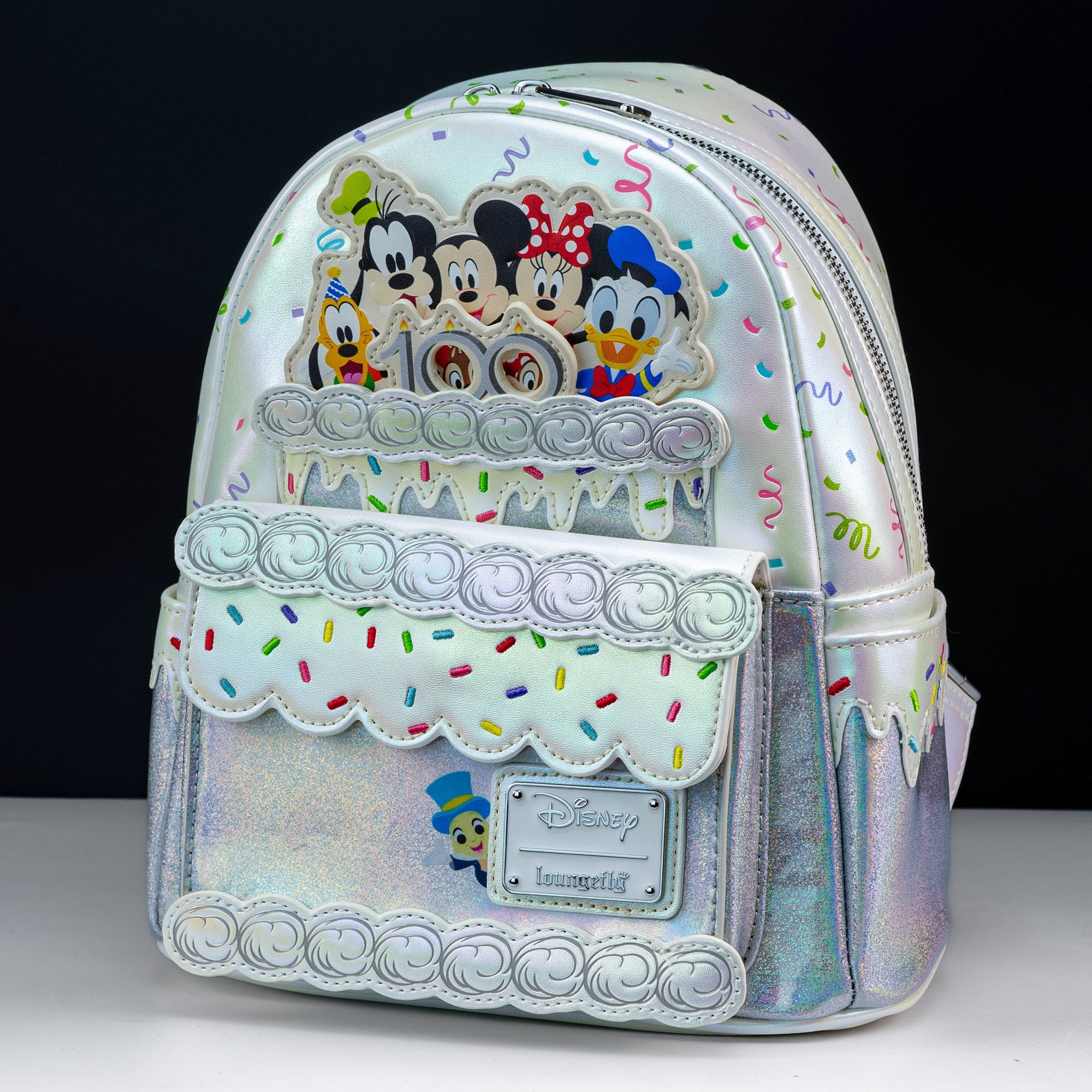 Loungefly x Disney 100th Celebration Cake Mini Backpack - GeekCore