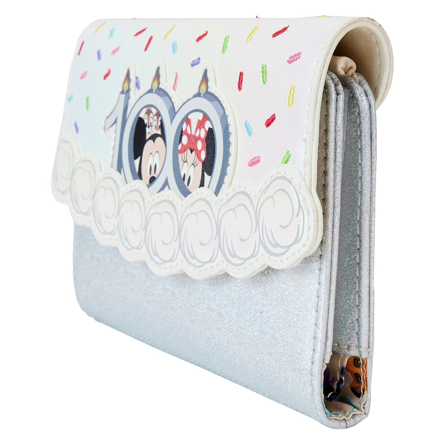 Loungefly x Disney 100th Celebration Cake Wallet - GeekCore