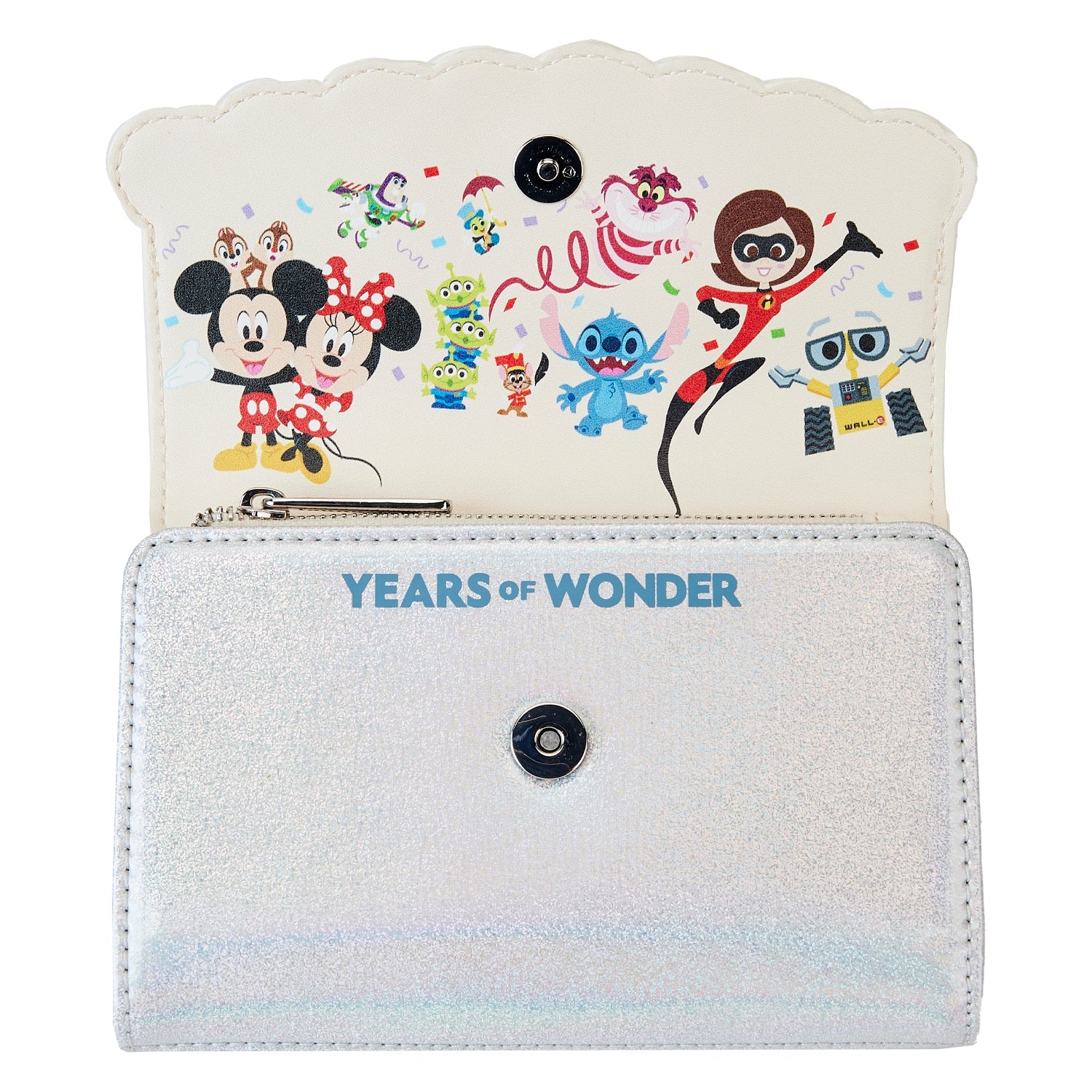 Loungefly x Disney 100th Celebration Cake Wallet - GeekCore