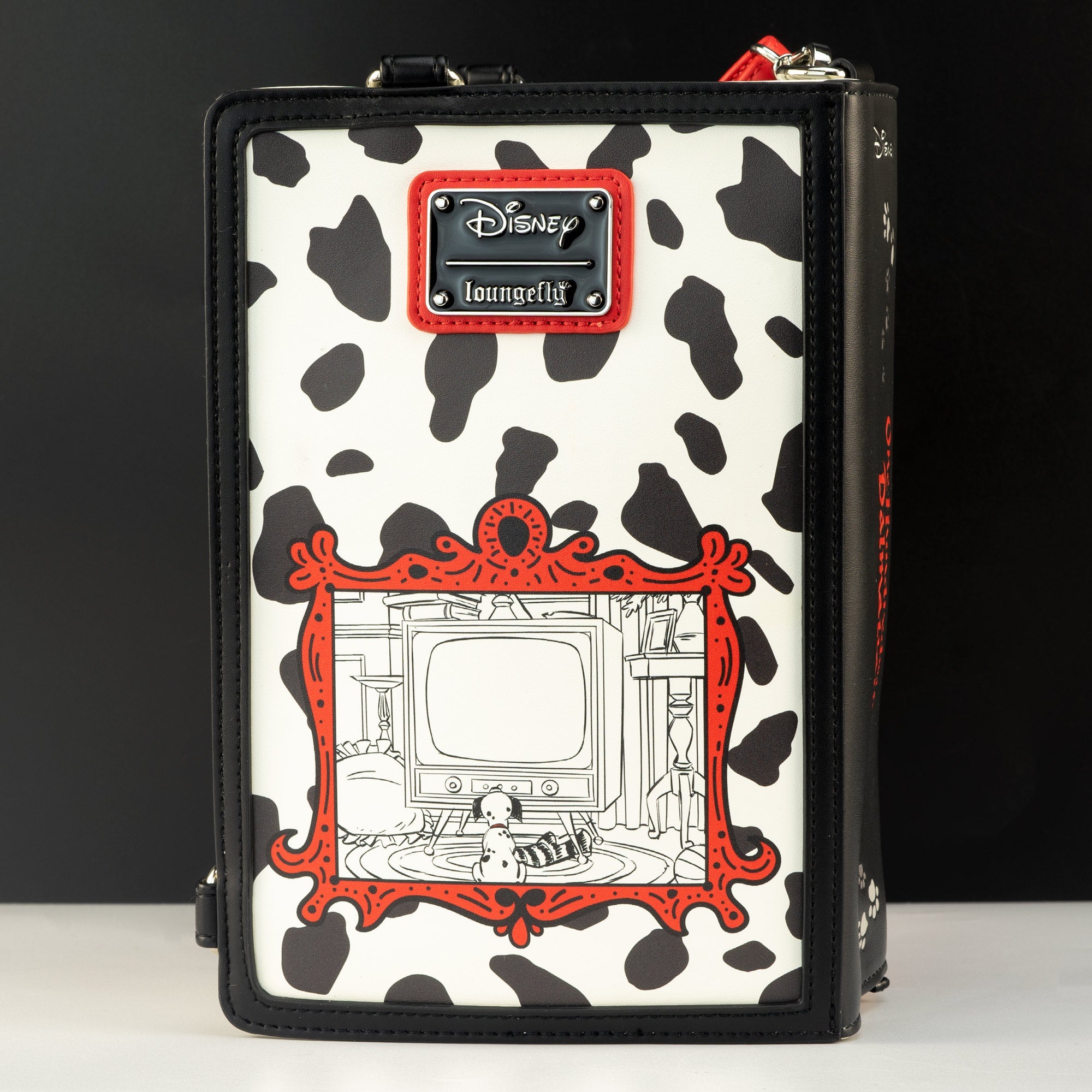 Loungefly x Disney 101 Dalmatians Book Convertible Crossbody - GeekCore