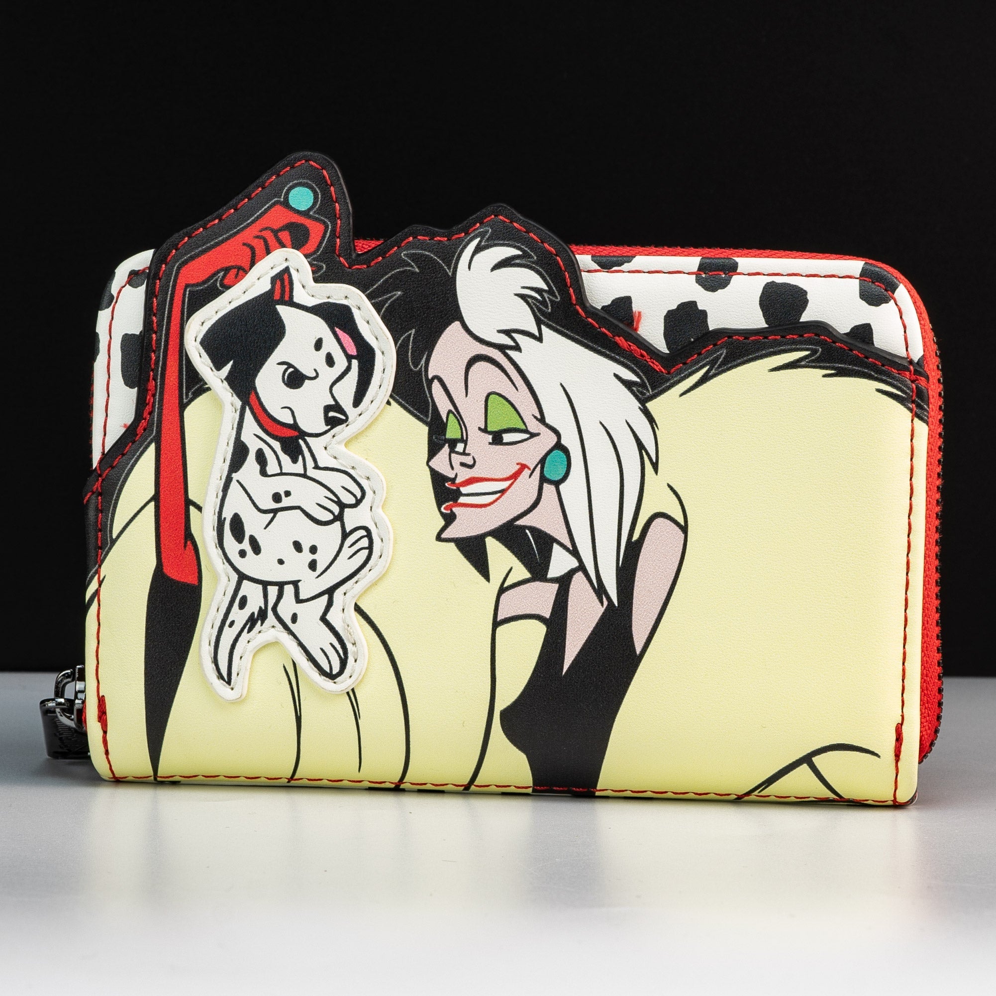 Loungefly x Disney 101 Dalmatians Villains Scene Cruella Purse GeekCore