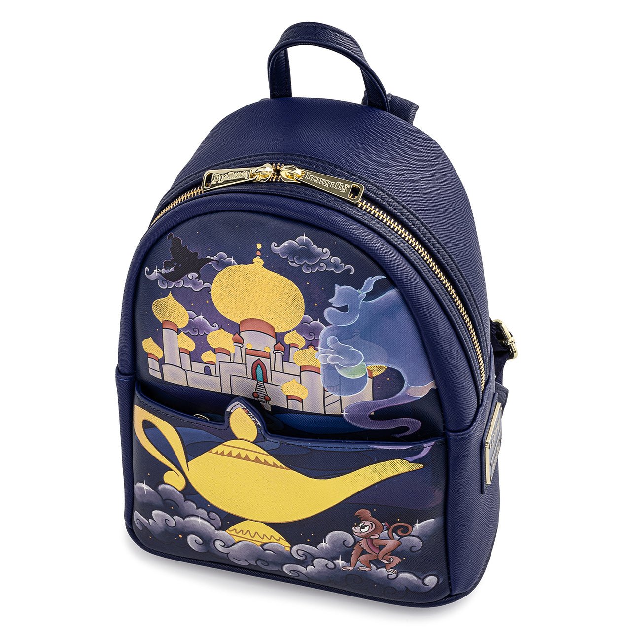 Loungefly x Disney Aladdin Jasmine Castle Mini Backpack - GeekCore