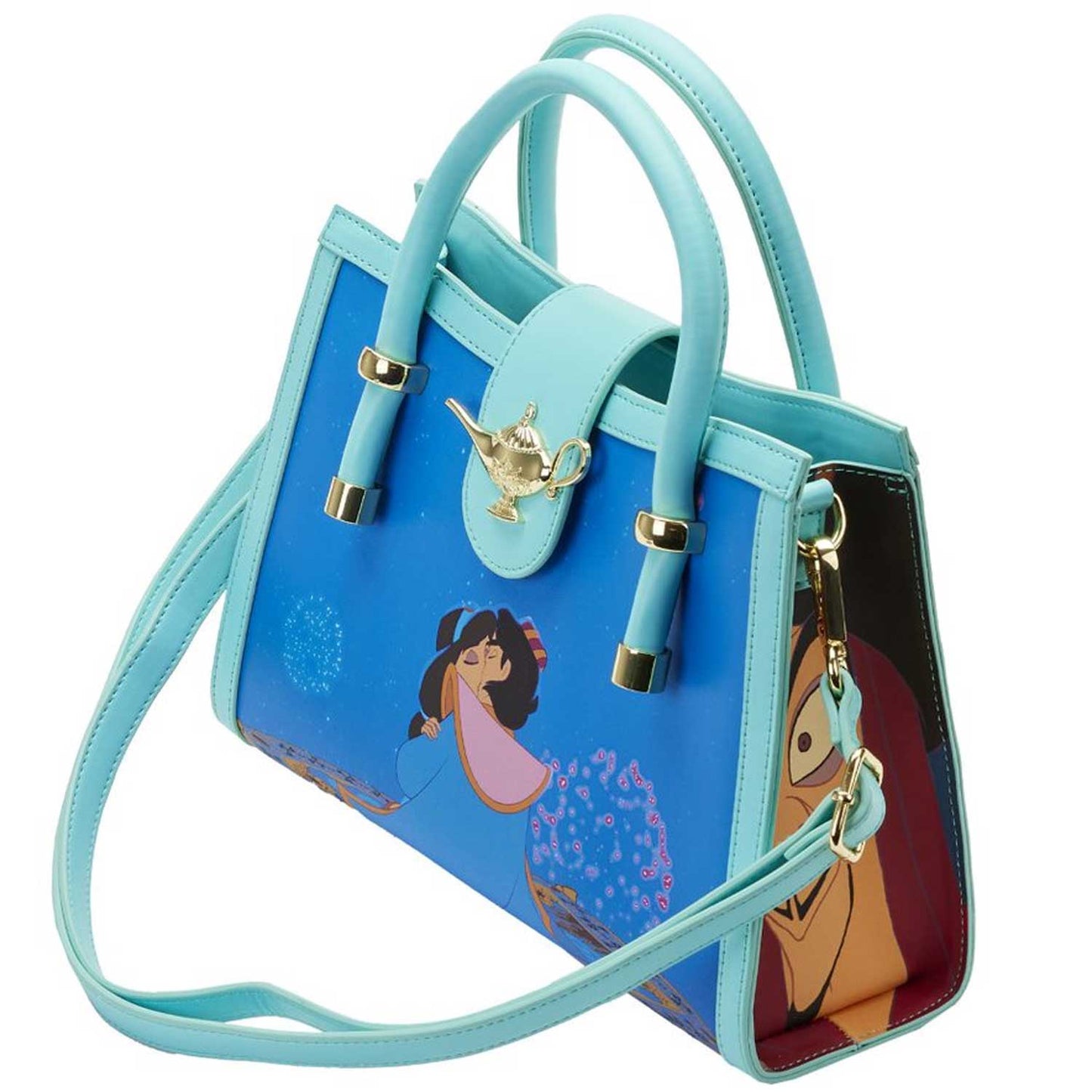 Loungefly x Disney Aladdin Scenes Crossbody Bag - GeekCore