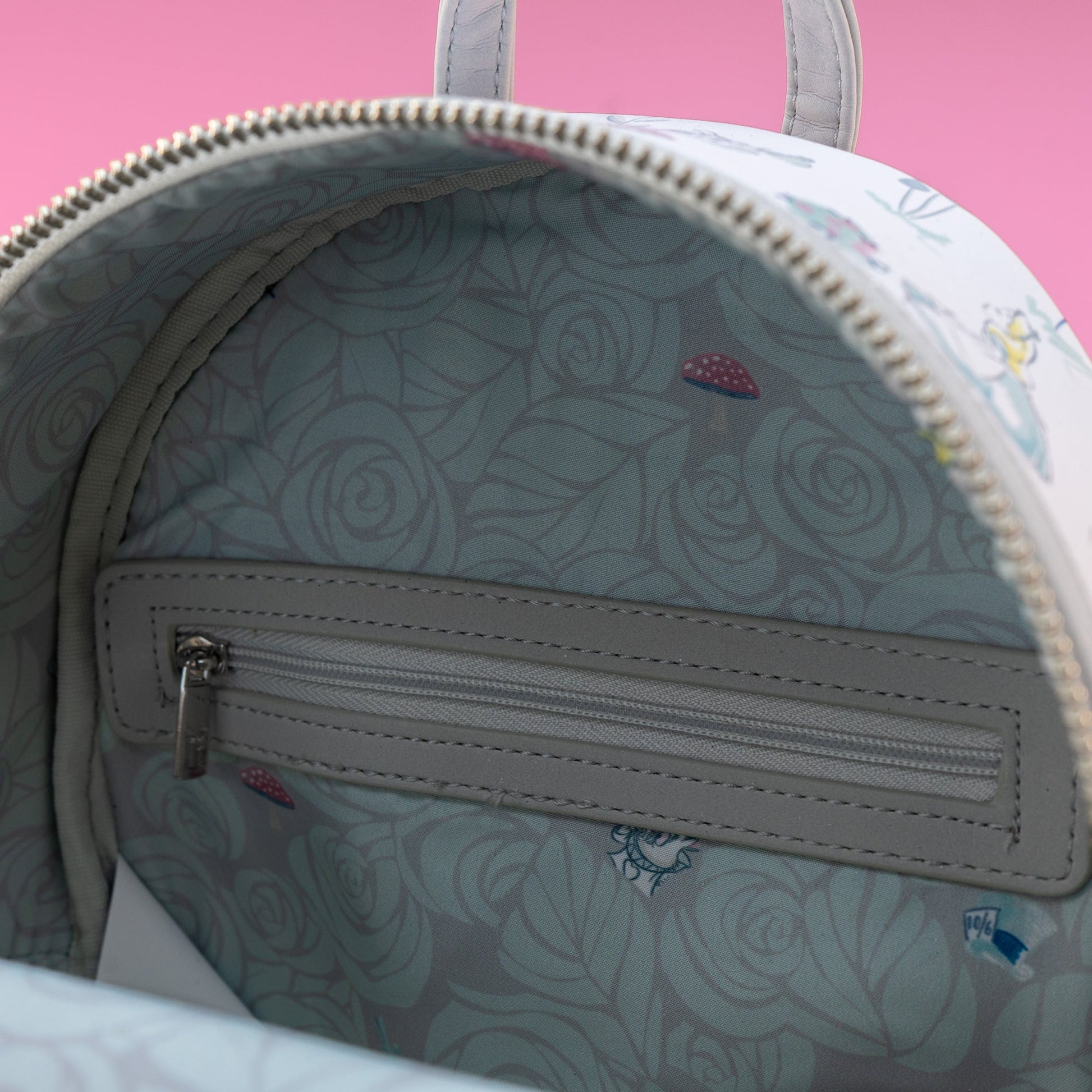 Loungefly x Disney Alice in Wonderland AOP Mini Backpack - GeekCore