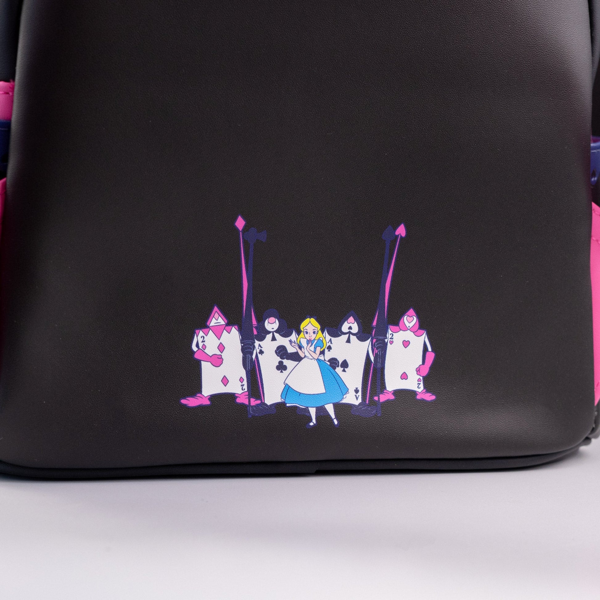 Loungefly x Disney Alice in Wonderland Character Playing Cards Mini Backpack - GeekCore