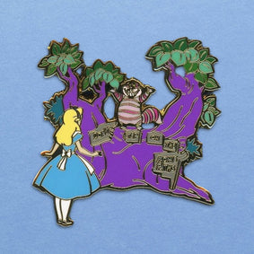 Loungefly x Disney Alice in Wonderland Cheshire Cat Limited Edition Enamel Pin - GeekCore
