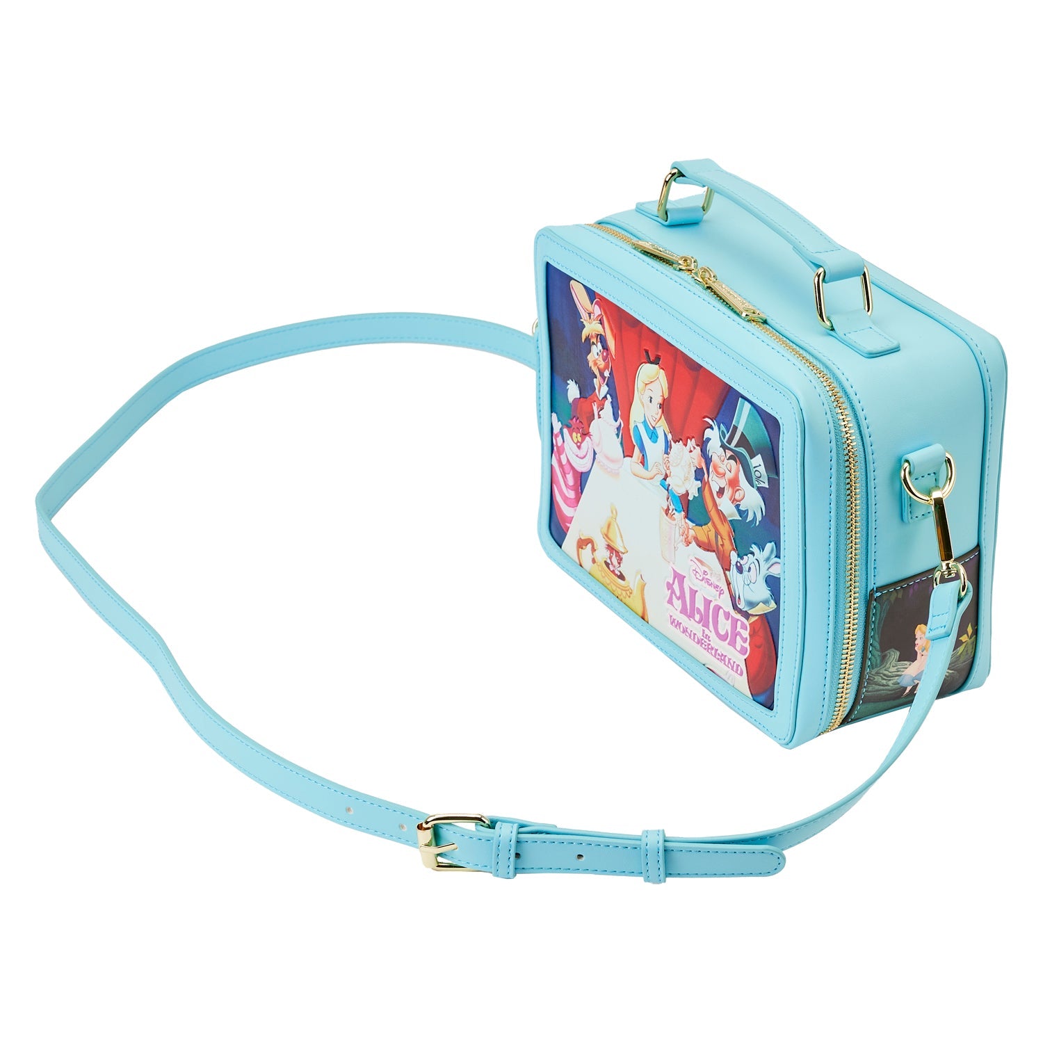 Loungefly x Disney Alice in Wonderland Lunchbox Crossbody Bag - GeekCore