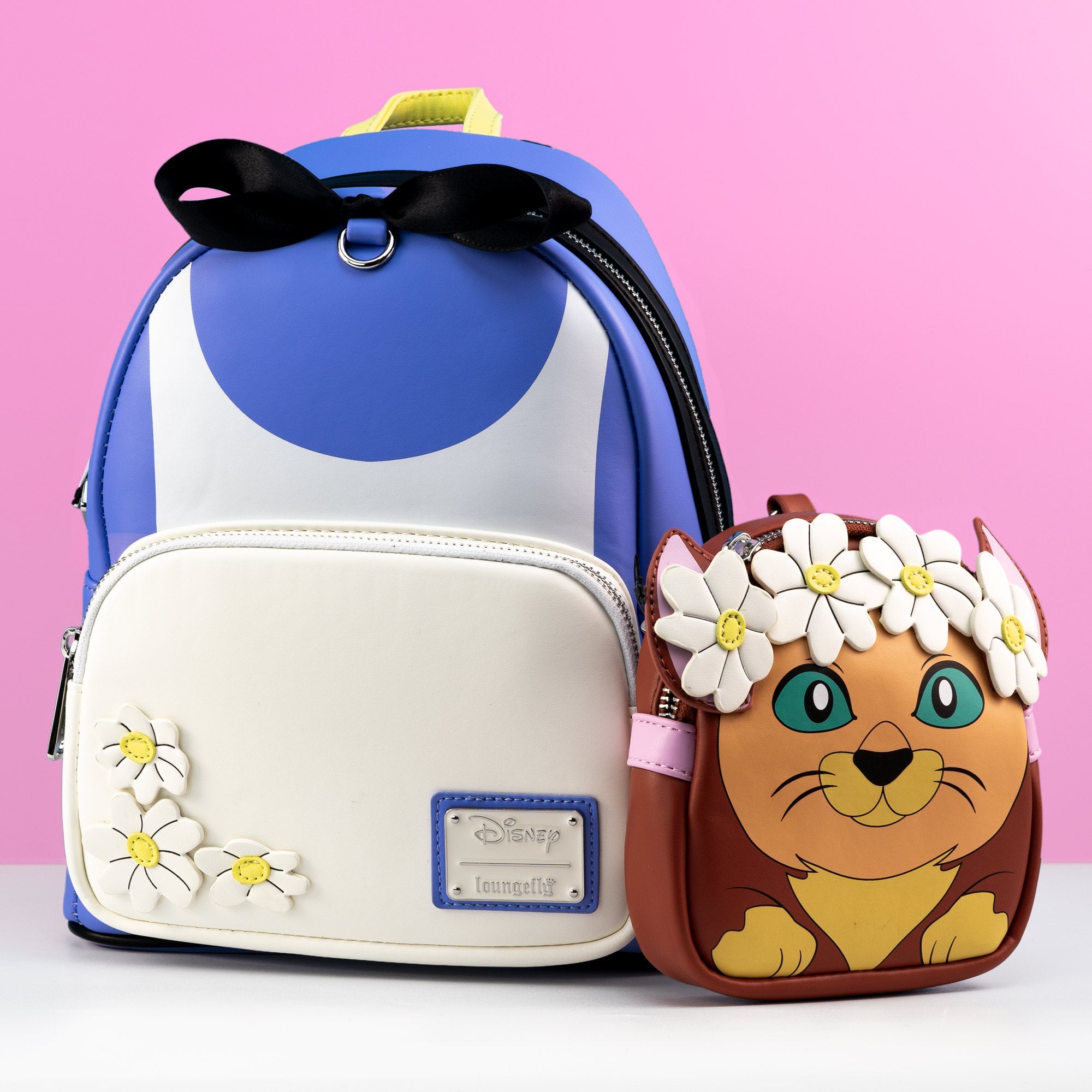 Loungefly x Disney Alice in Wonderland Mini Backpack with Detachable Wristlet - GeekCore