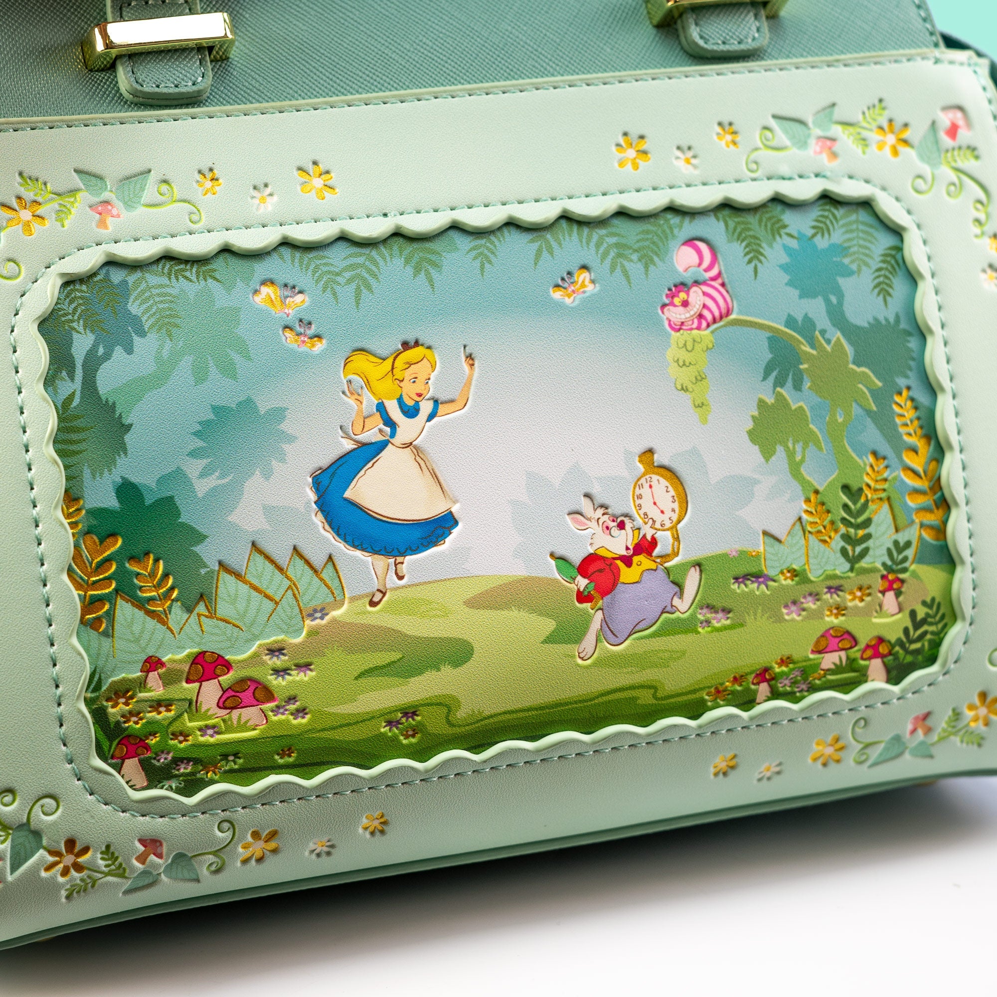 Loungefly x Disney Alice in Wonderland Terrarium Crossbody Bag - GeekCore