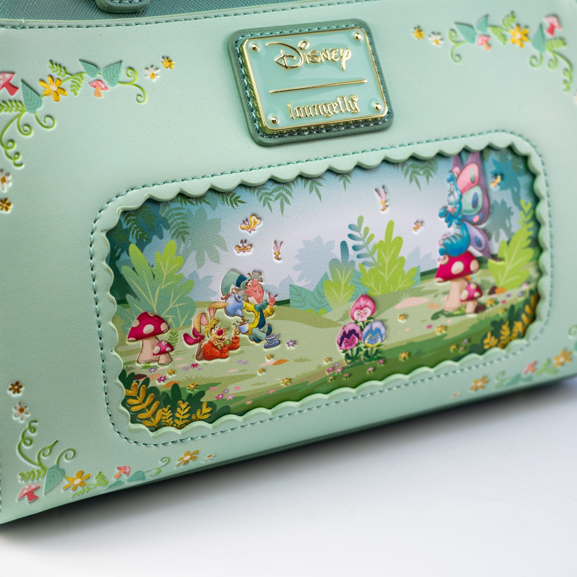 Loungefly x Disney Alice in Wonderland Terrarium Crossbody Bag - GeekCore