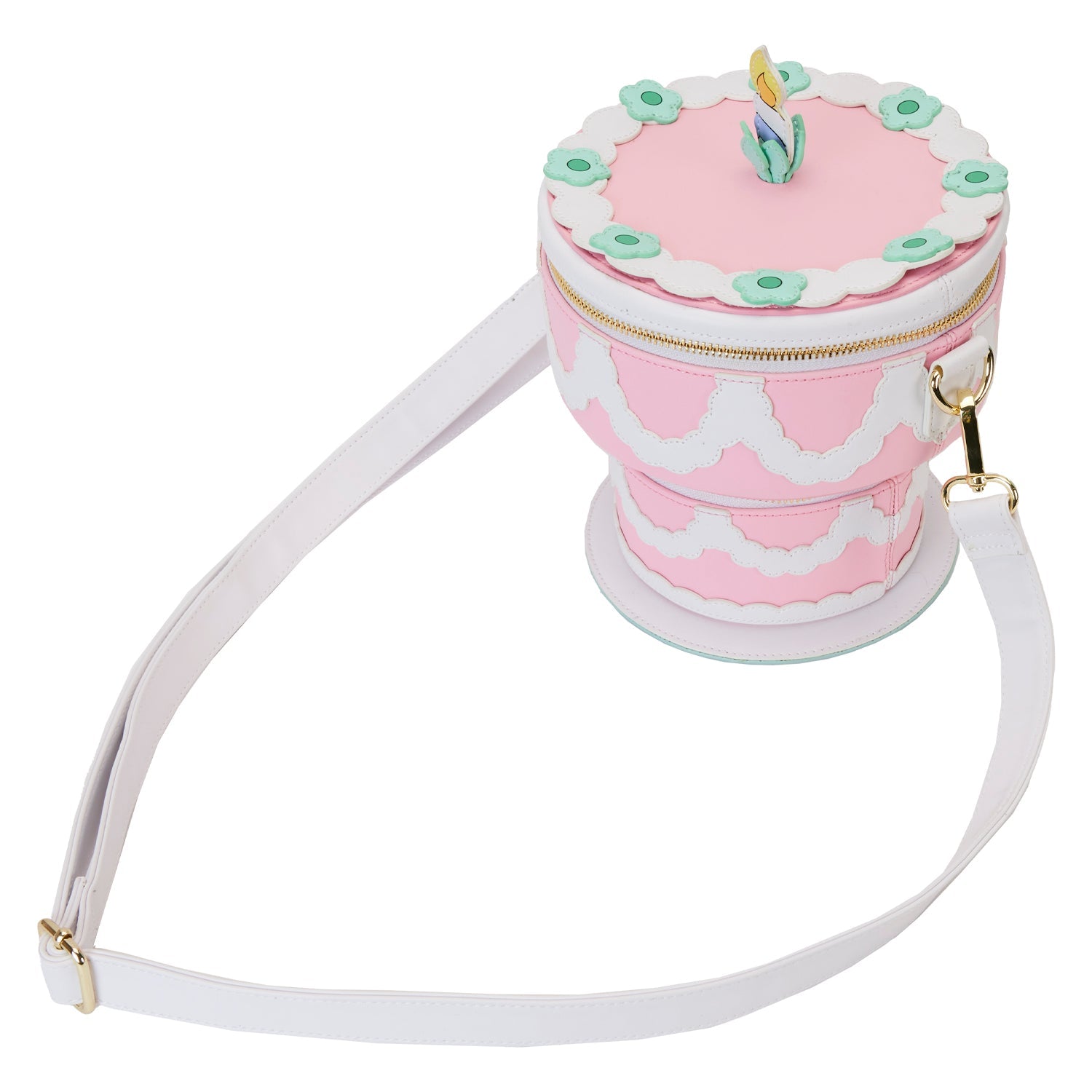 Loungefly x Disney Alice in Wonderland Unbirthday Cake Crossbody Bag - GeekCore