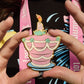 Loungefly x Disney Alice in Wonderland Unbirthday Cake Sliding 3 Inch Pin - GeekCore