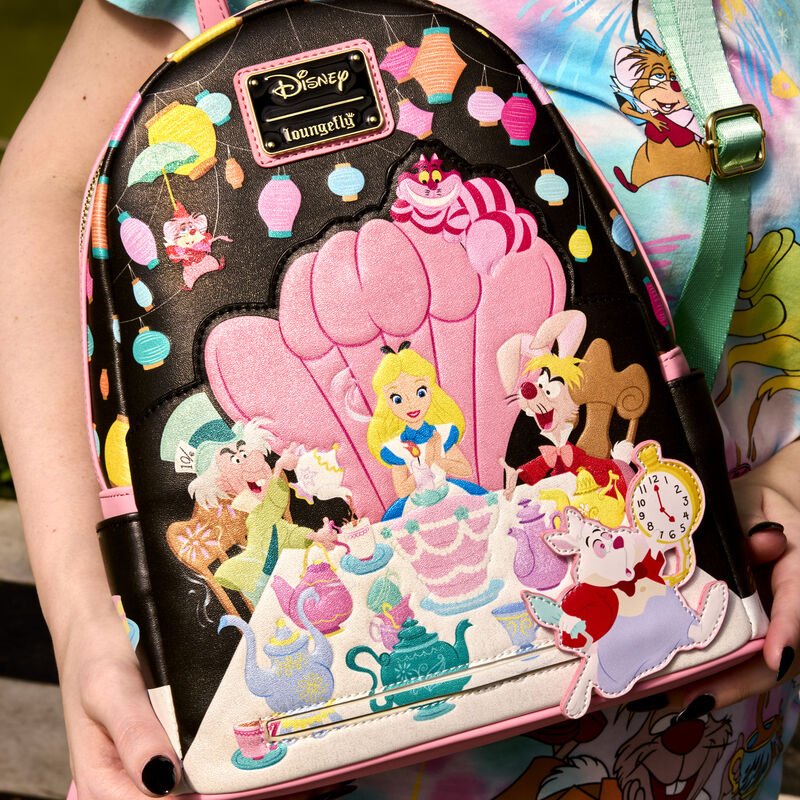 Loungefly x Disney Alice in Wonderland Unbirthday Mini Backpack - GeekCore