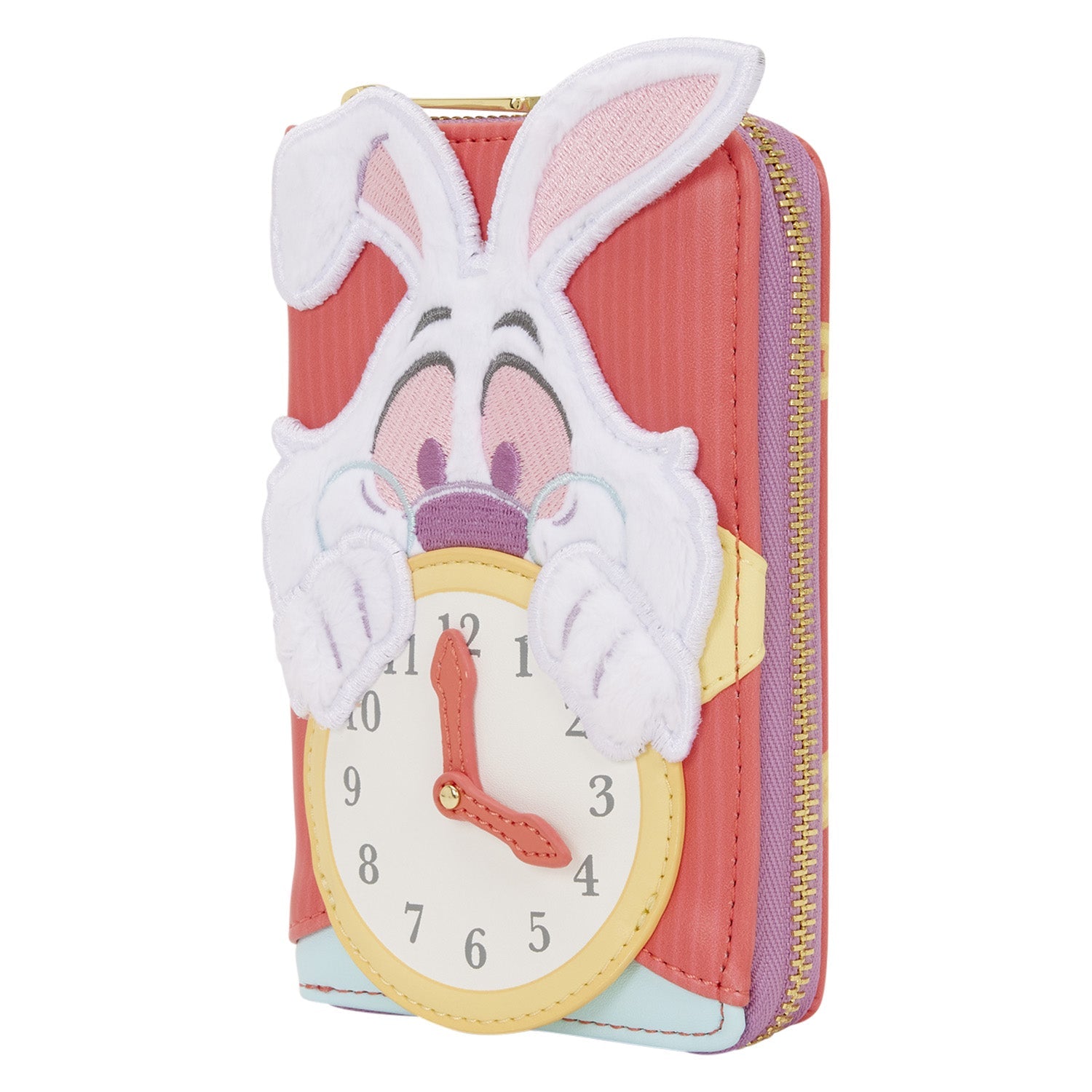 Loungefly x Disney Alice In Wonderland White Rabbit Zip Around Wallet - GeekCore